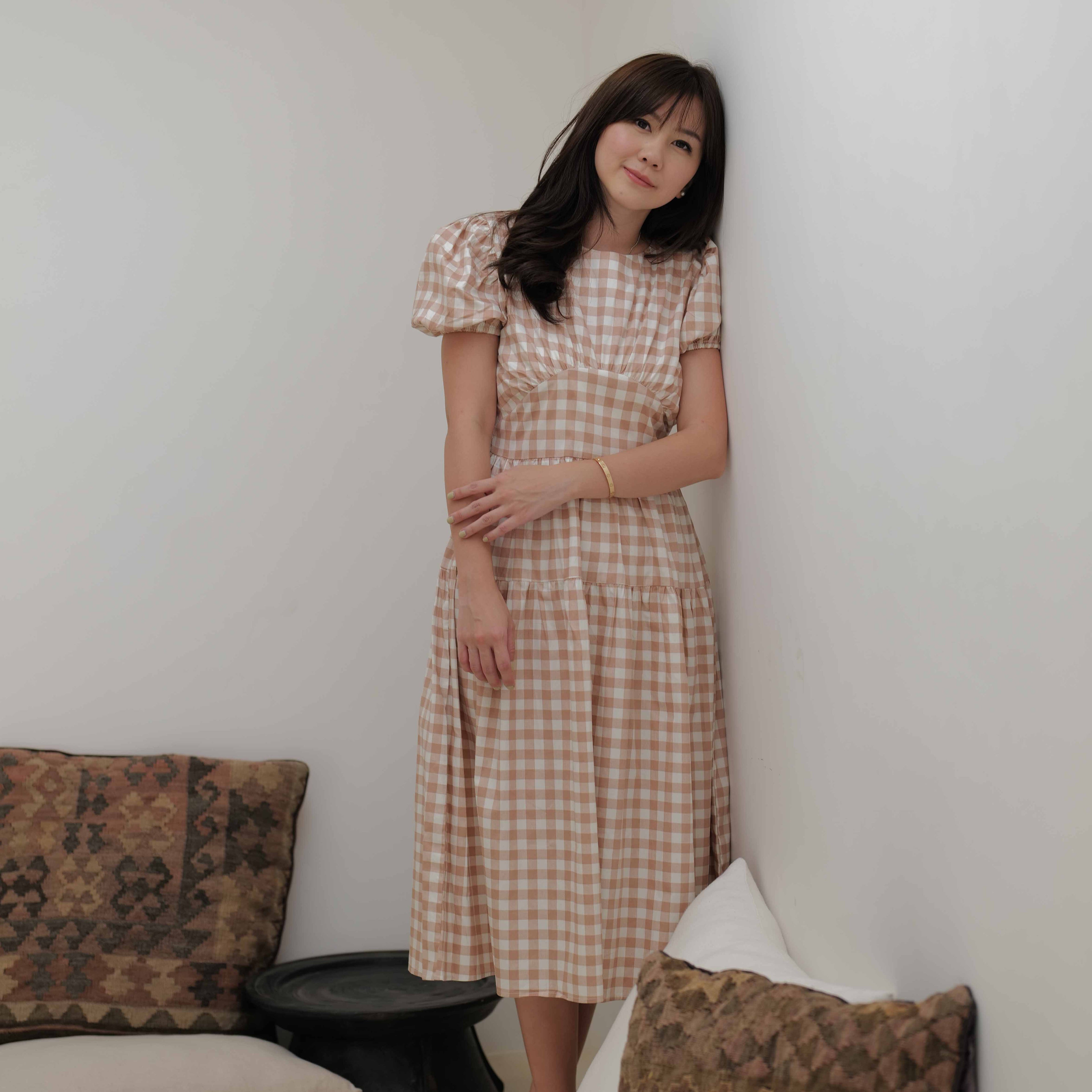Lolliestory Arietta Cotton Midi Dress - Lolliestory