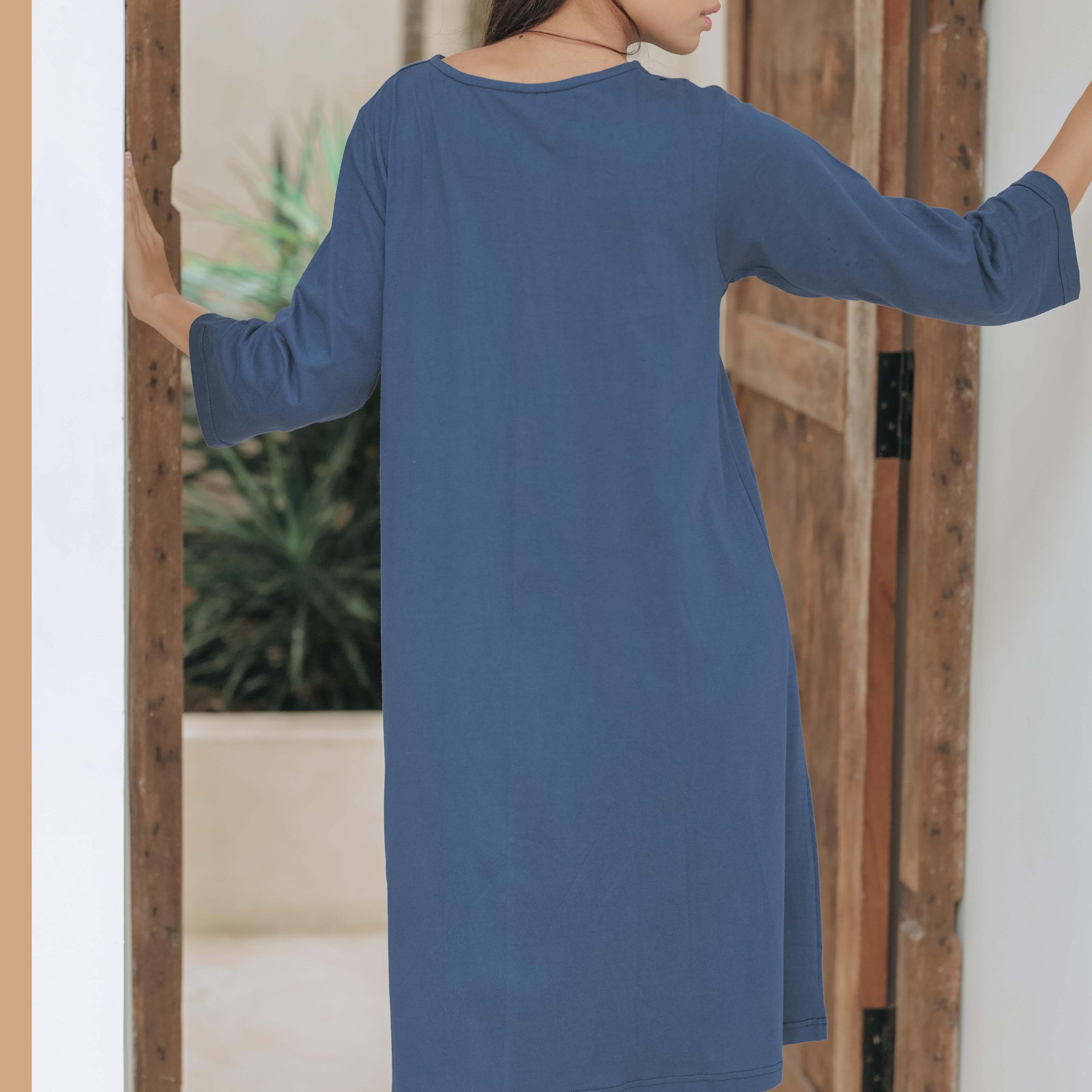 Lolliestory Jeanne Midi Simple Dress - Lolliestory