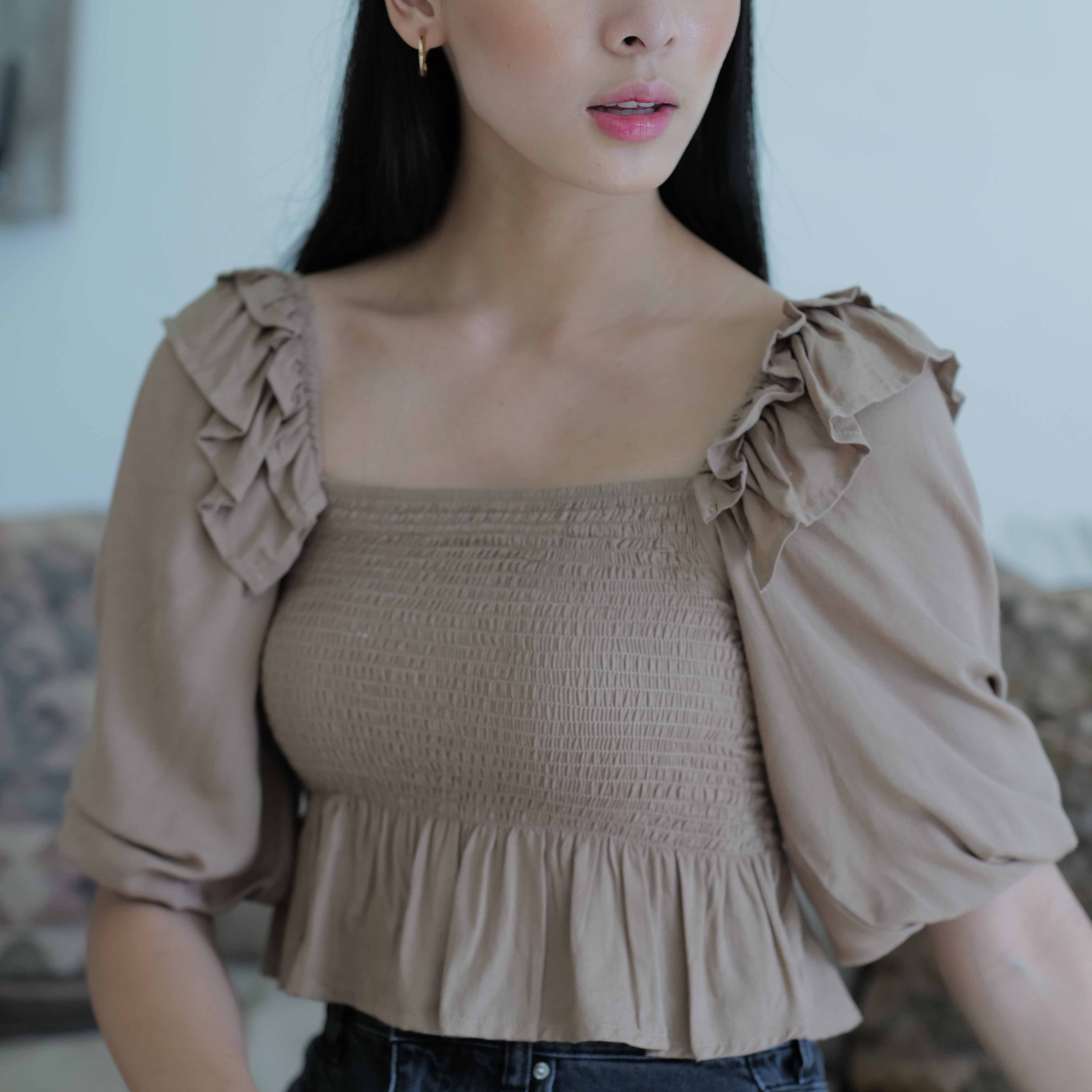Lolliestory Harlow Body-fit Cotton Top - Lolliestory