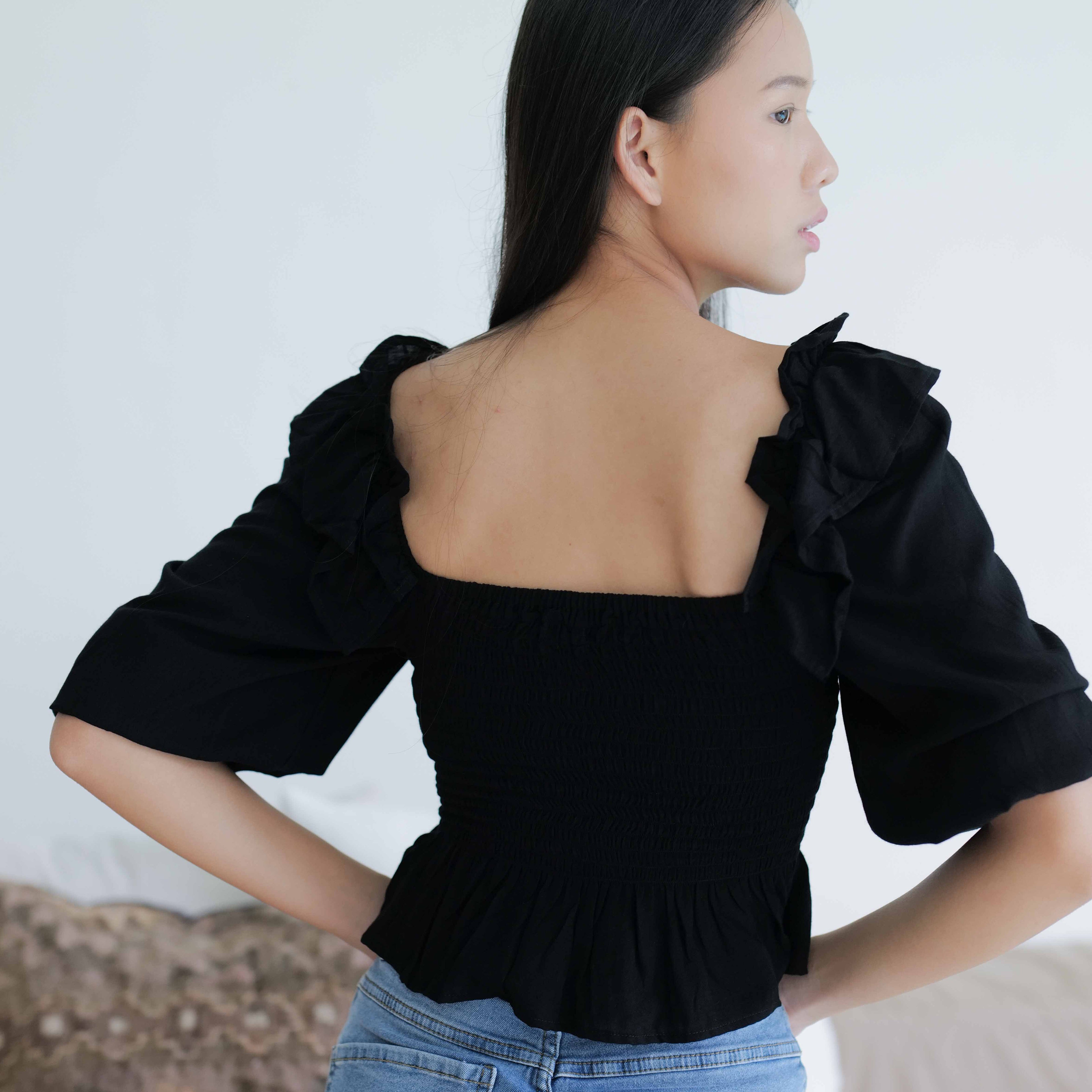 Lolliestory Harlow Body-fit Cotton Top - Lolliestory