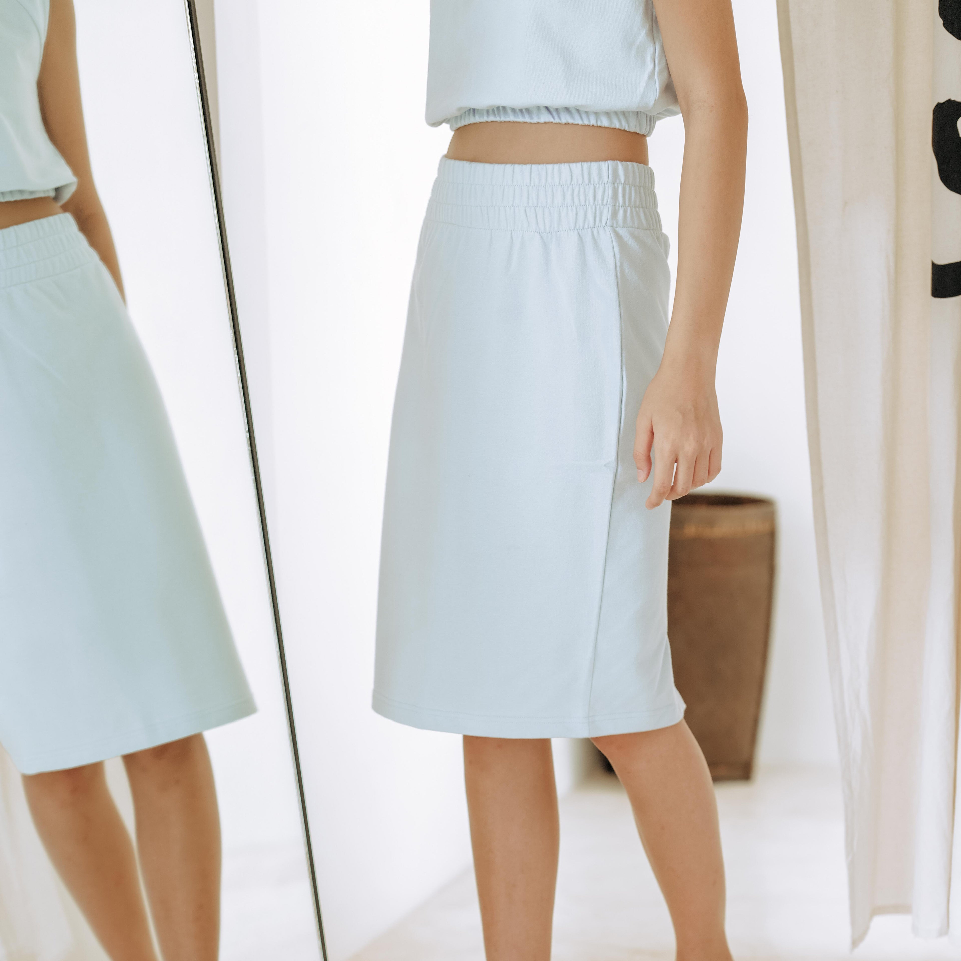 Dotty Simple Midi Skirt - Lolliestory