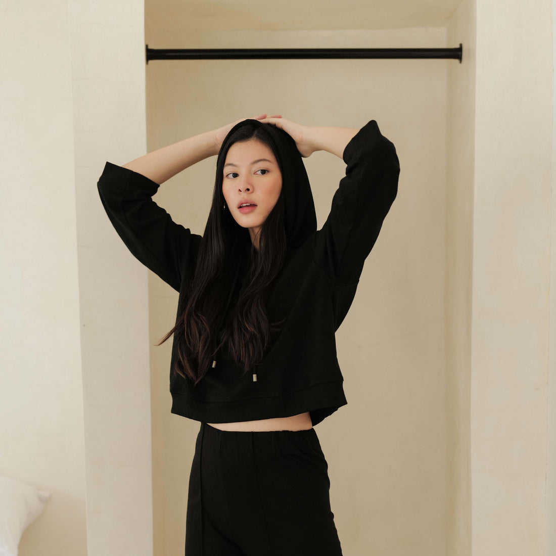 Lolliestory Hoodie Pants Simple Set - Lolliestory