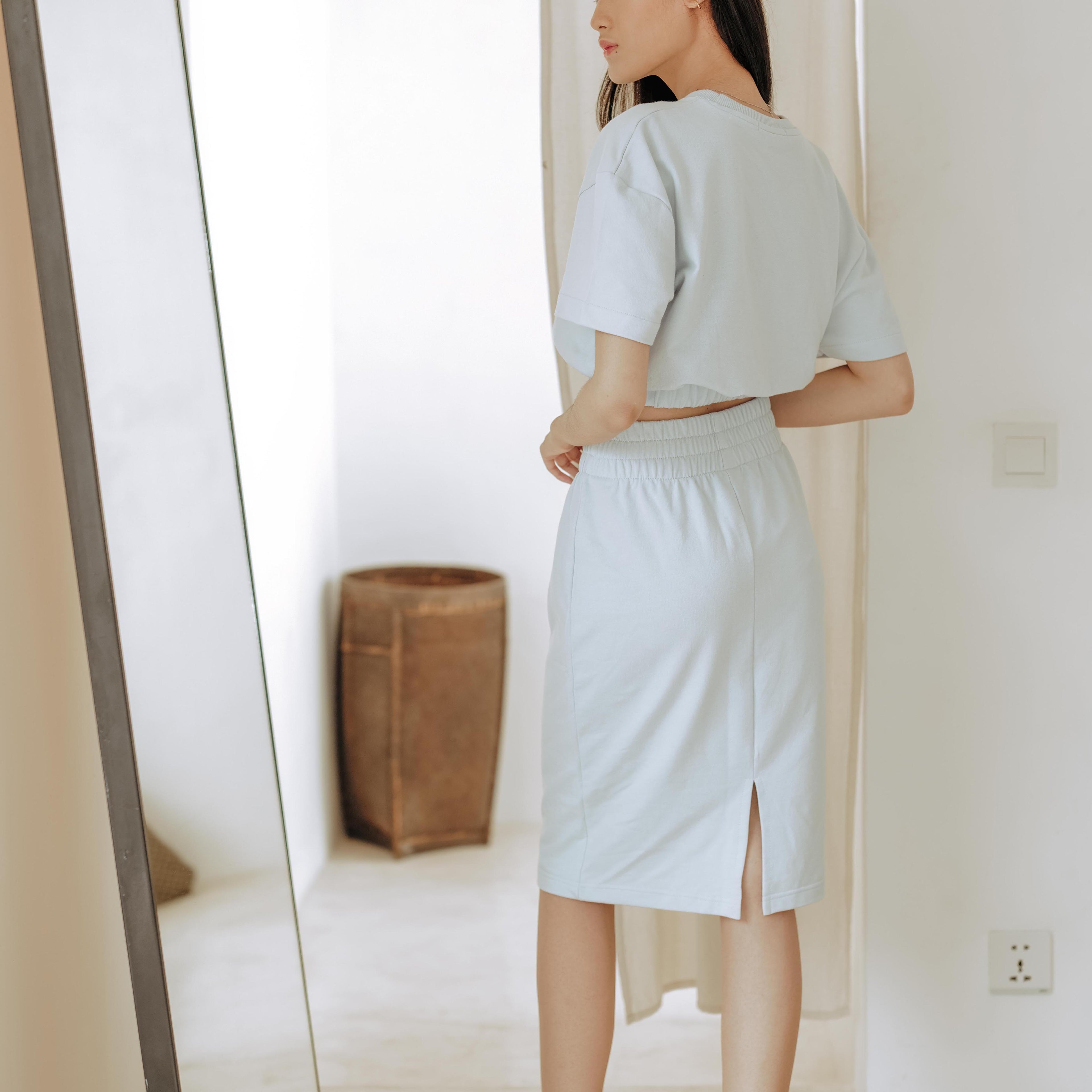 Dotty Simple Midi Skirt - Lolliestory