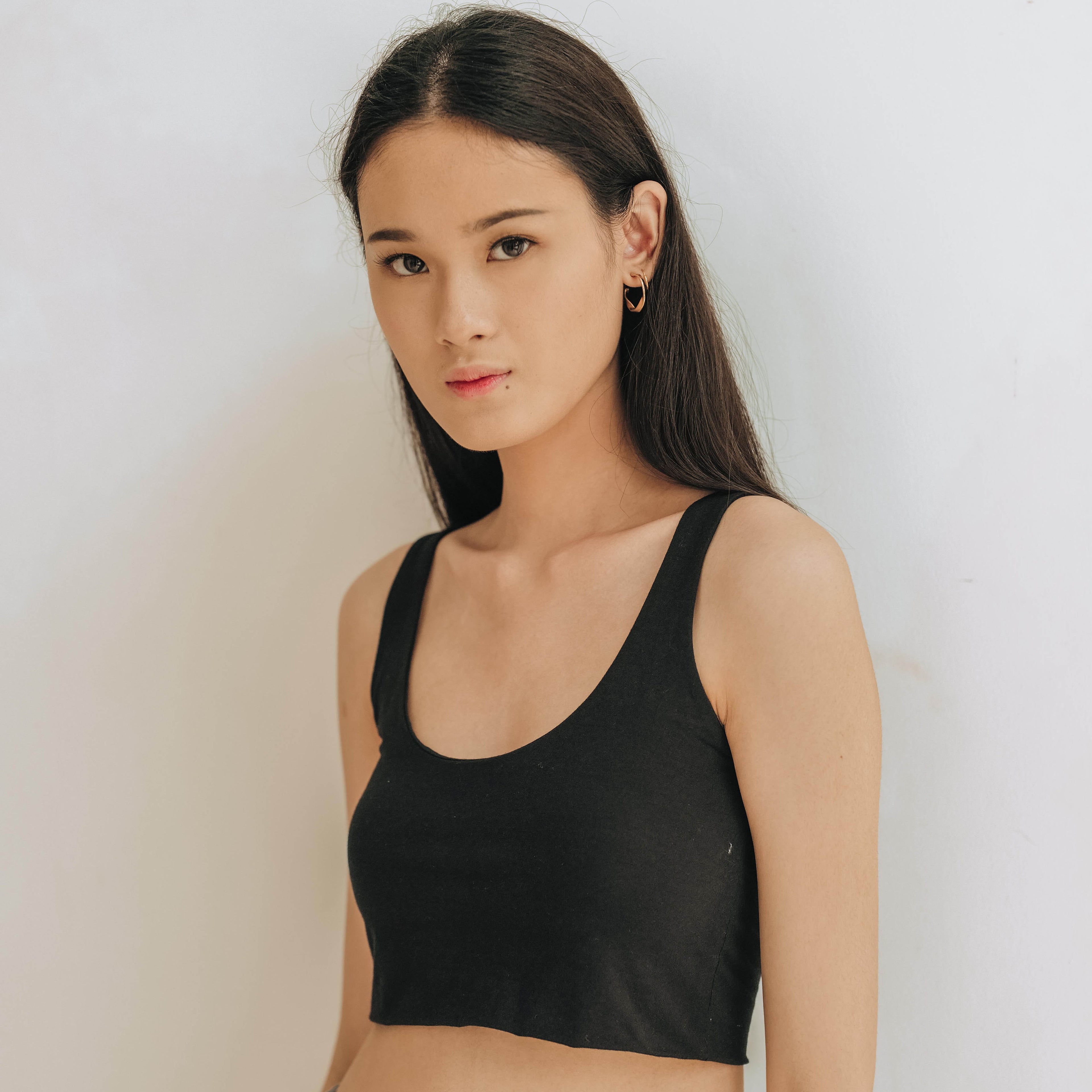 Lolliestory Riley Basic Crop Tank - Lolliestory