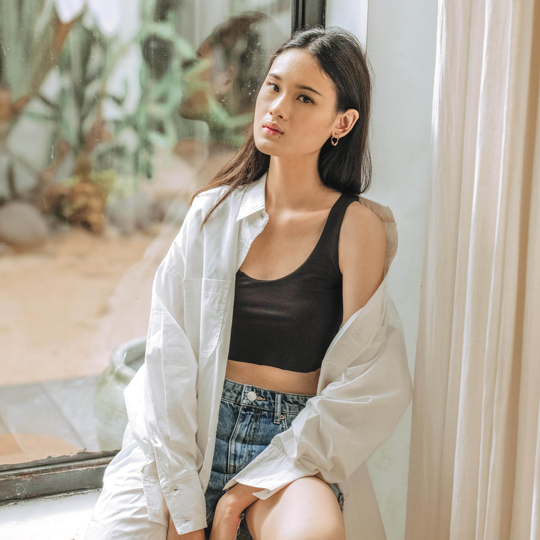 Lolliestory Riley Basic Crop Tank - Lolliestory