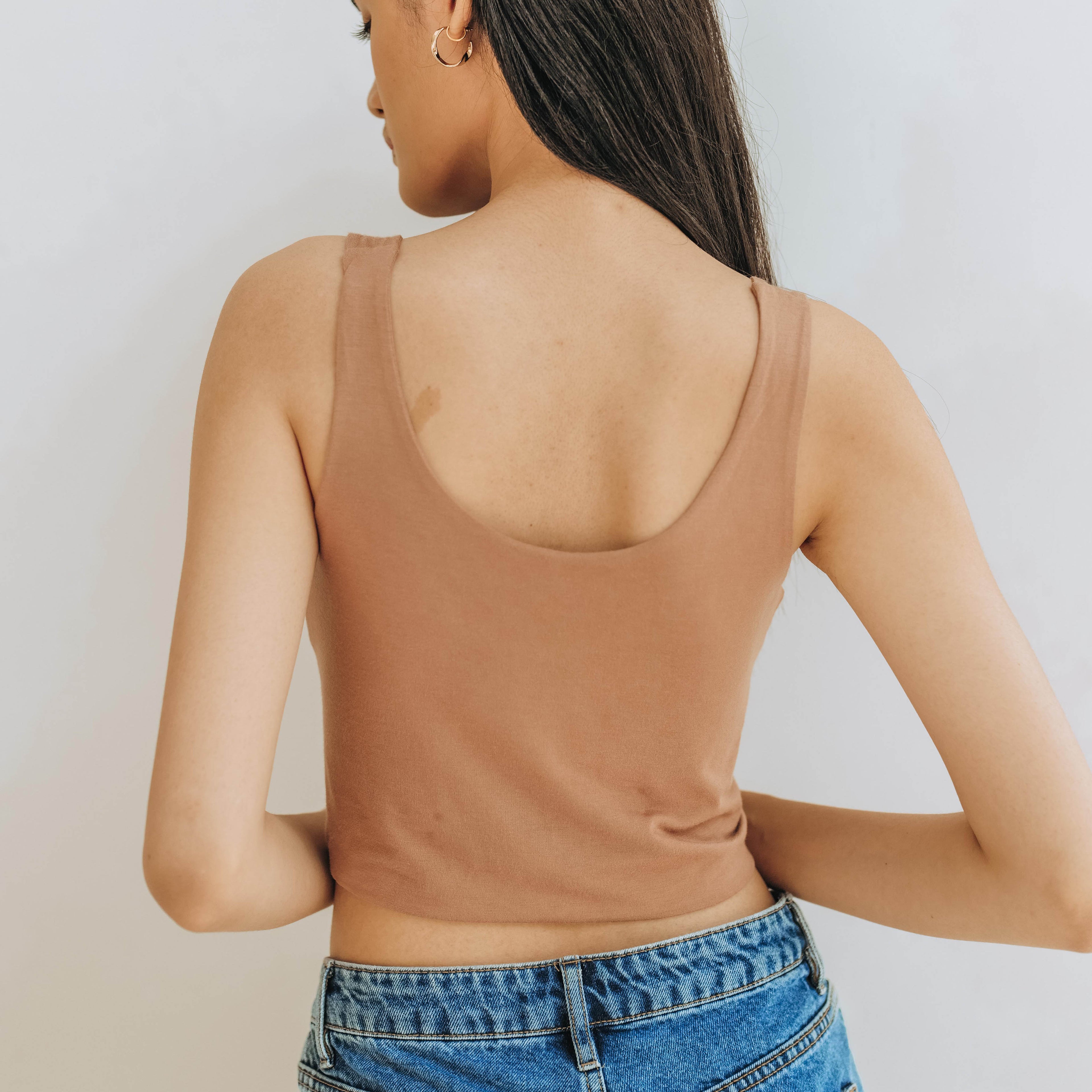 Lolliestory Riley Basic Crop Tank - Lolliestory