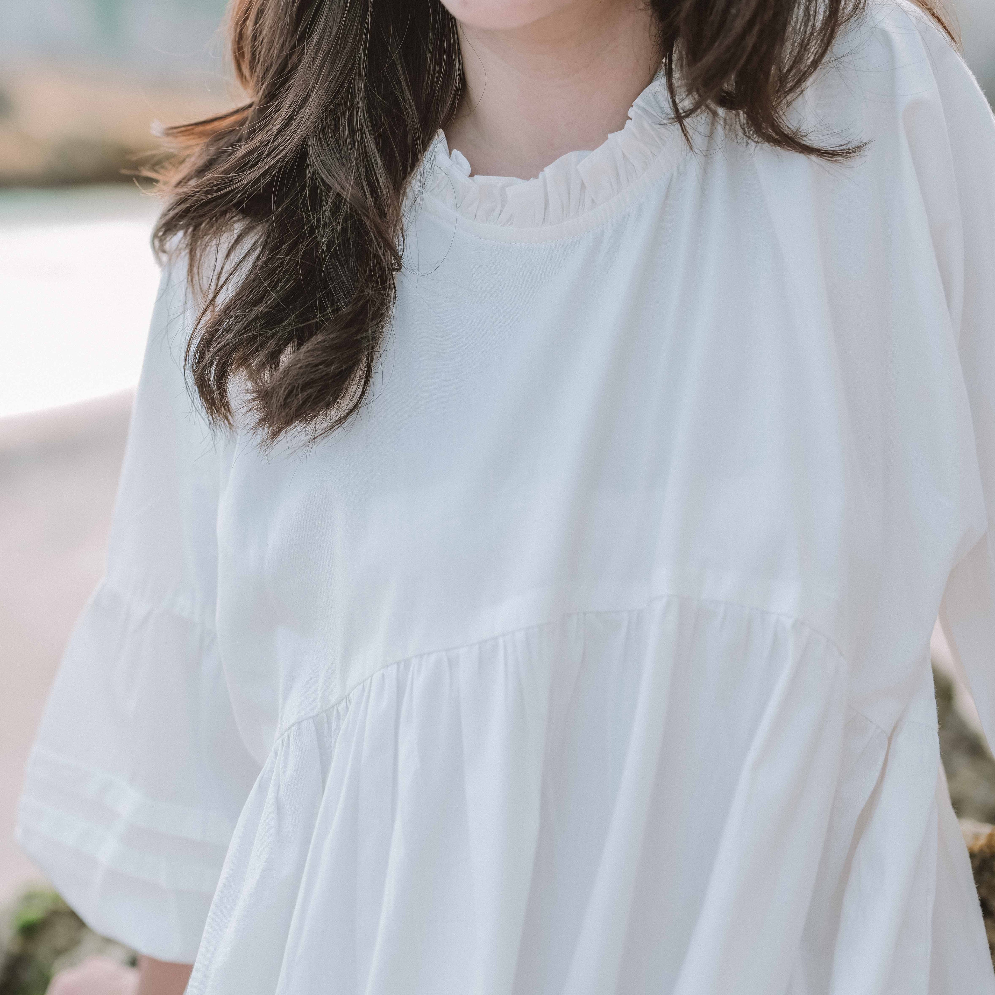Lolliestory Orca Loose Cotton Dress - Lolliestory