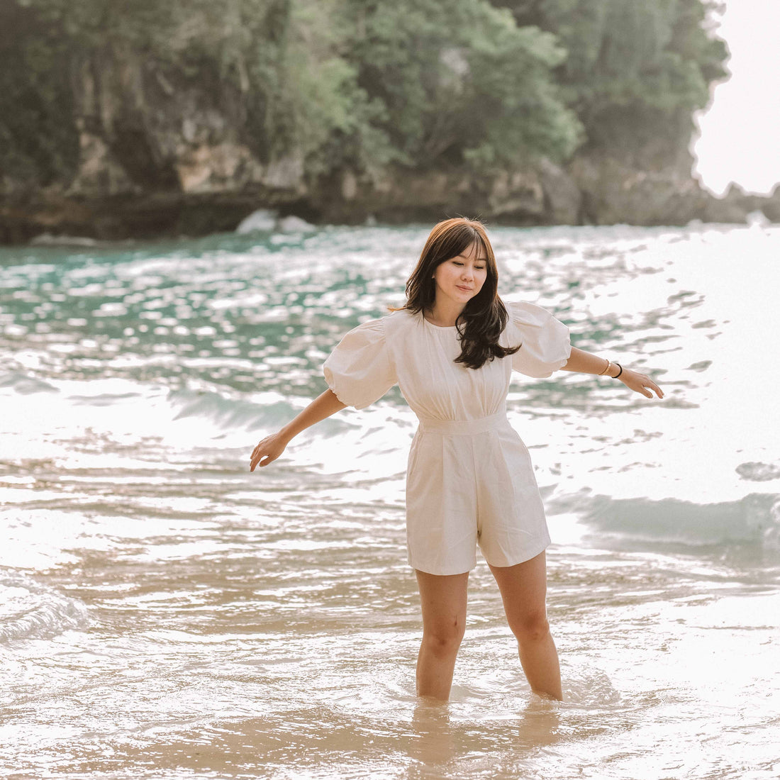 Seahorse Cotton Jumpsuit - Lolliestory