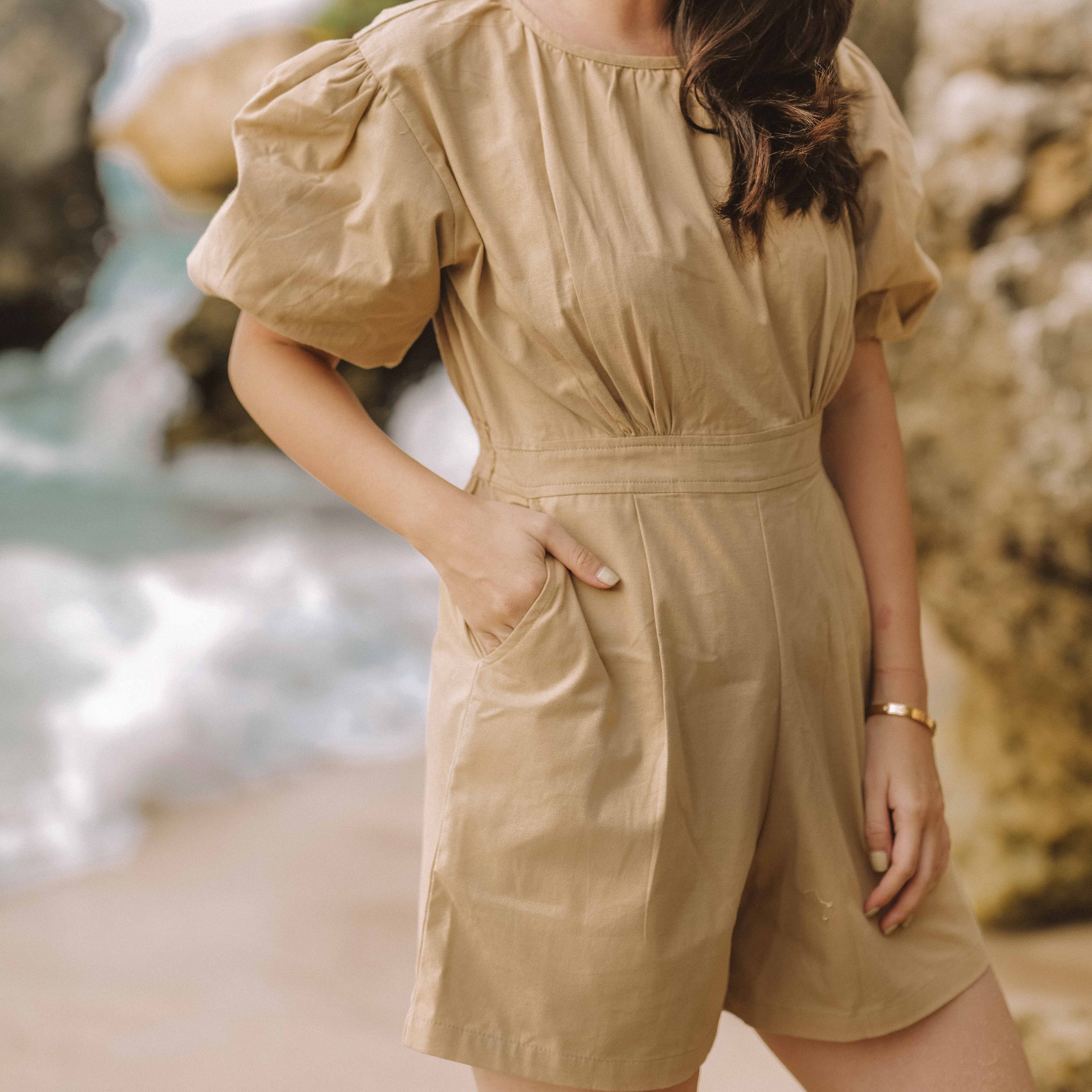 Seahorse Cotton Jumpsuit - Lolliestory