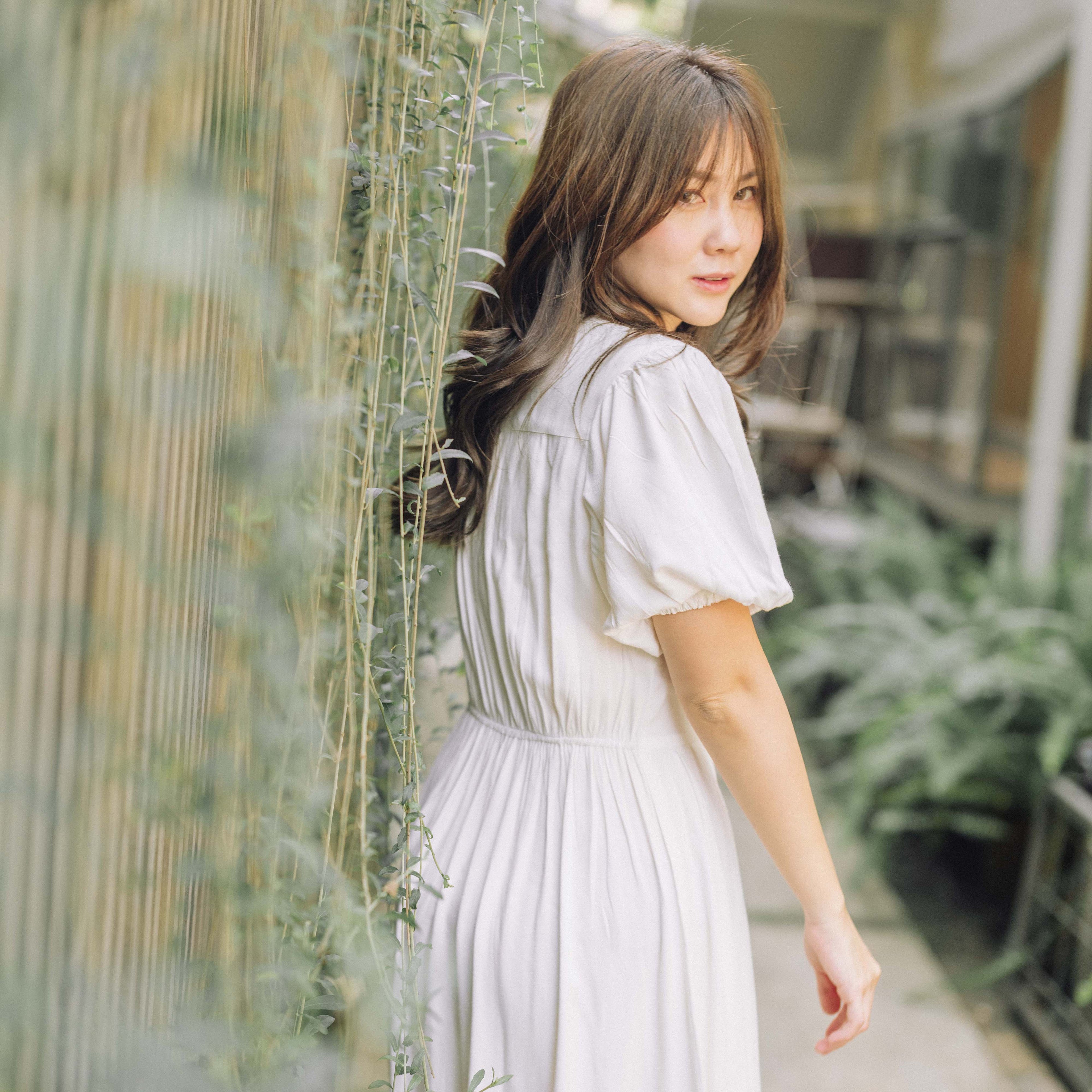 Edna Simple Midi Dress - Lolliestory