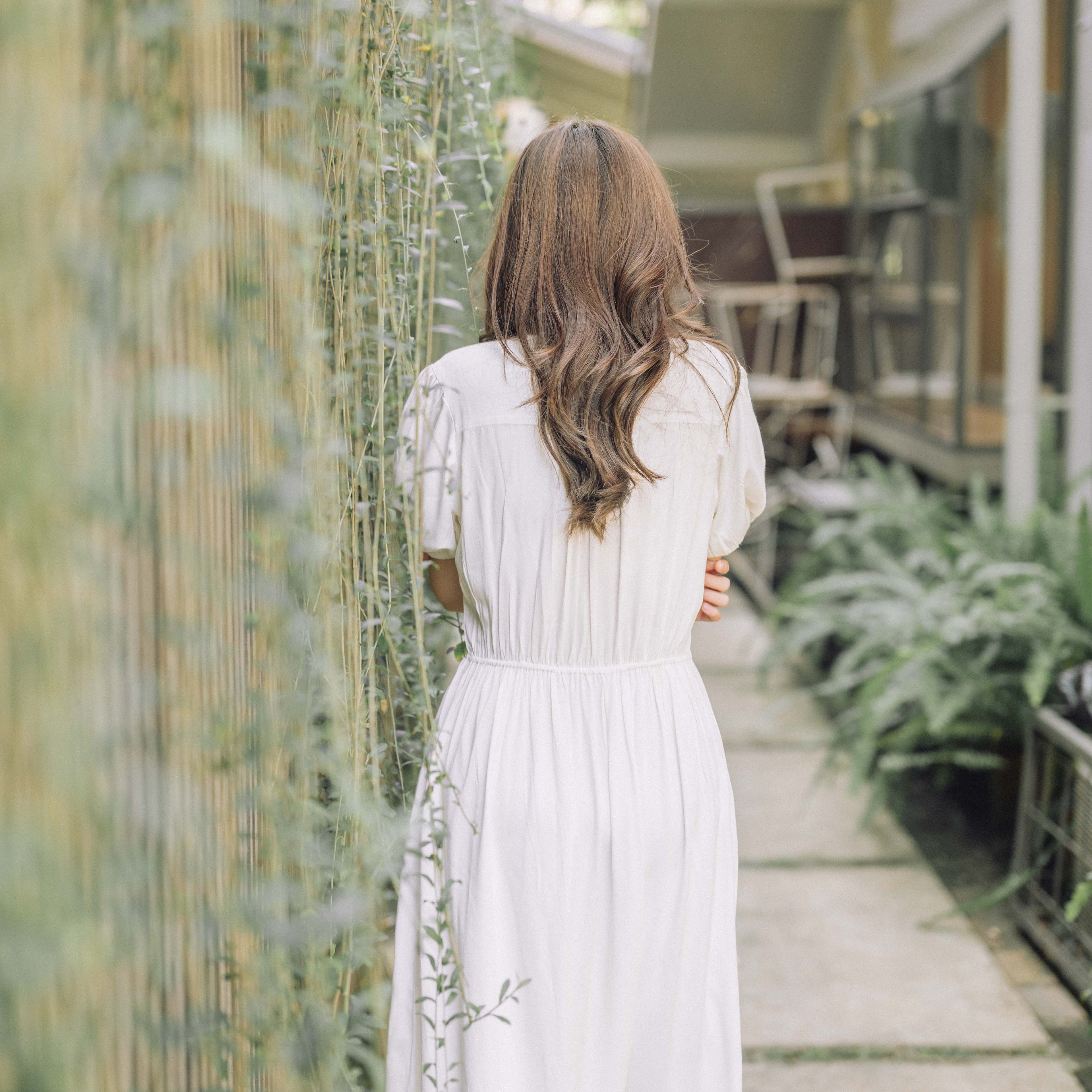 Edna Simple Midi Dress - Lolliestory