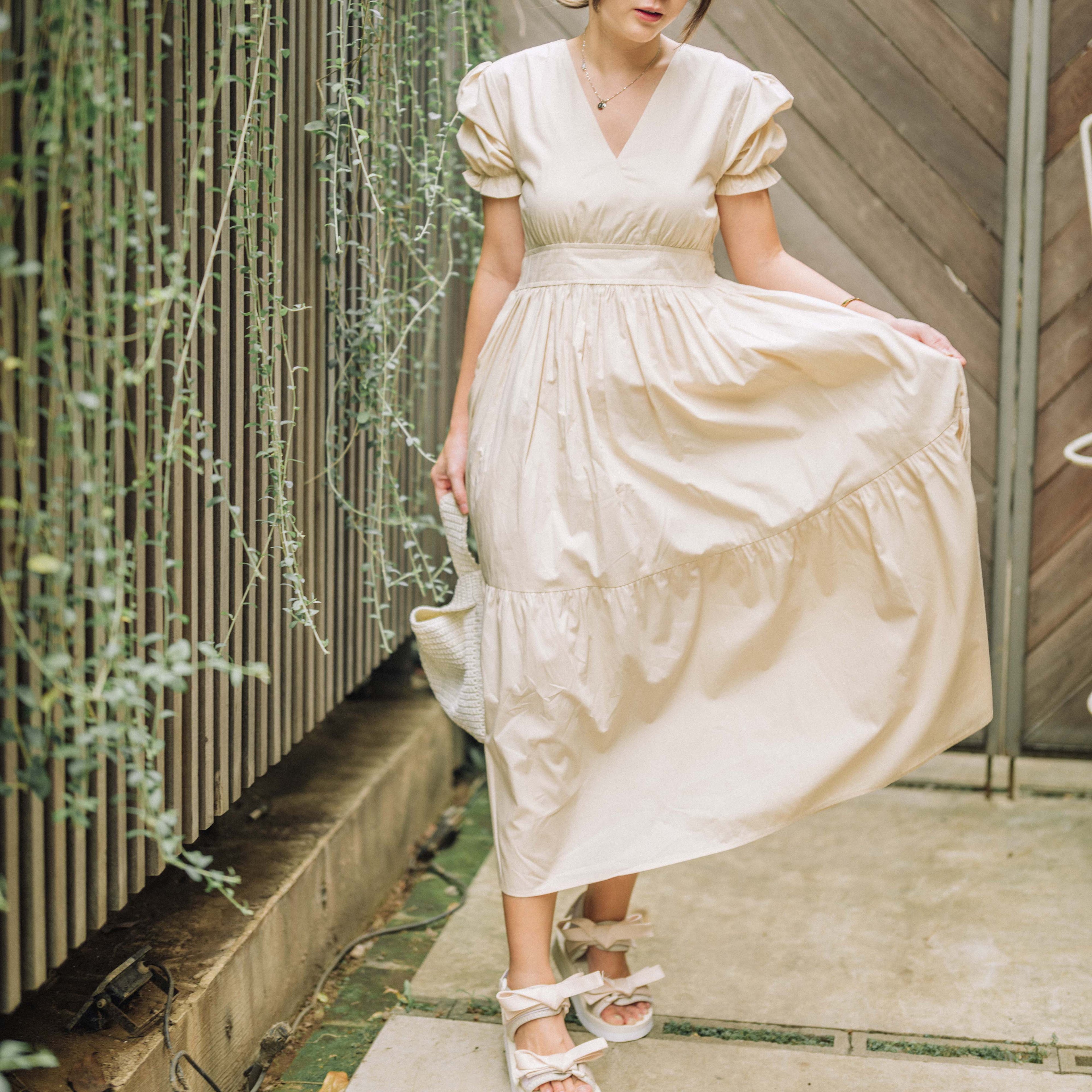 Lolliestory Possy Cotton Midi Dress