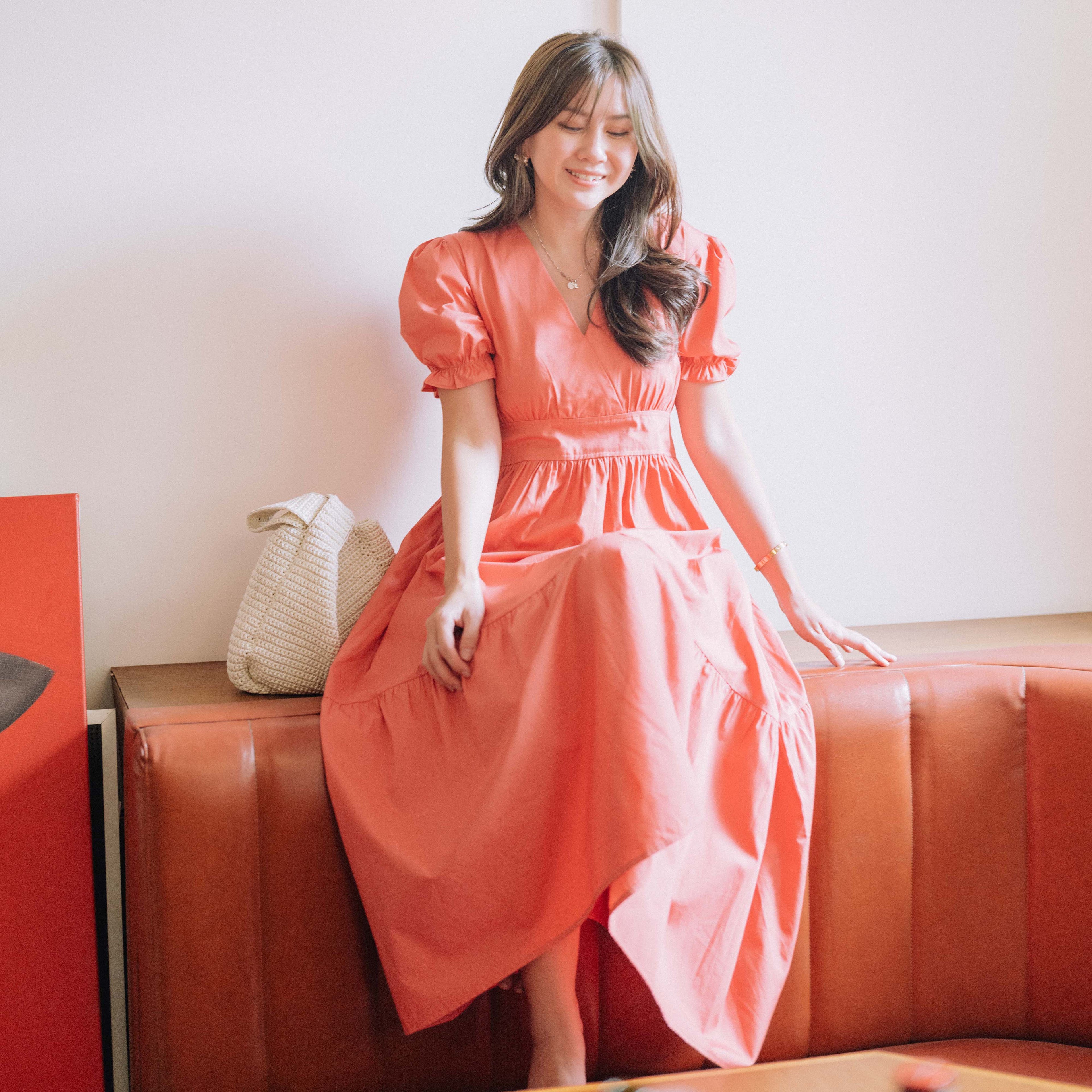 Lolliestory Possy Cotton Midi Dress