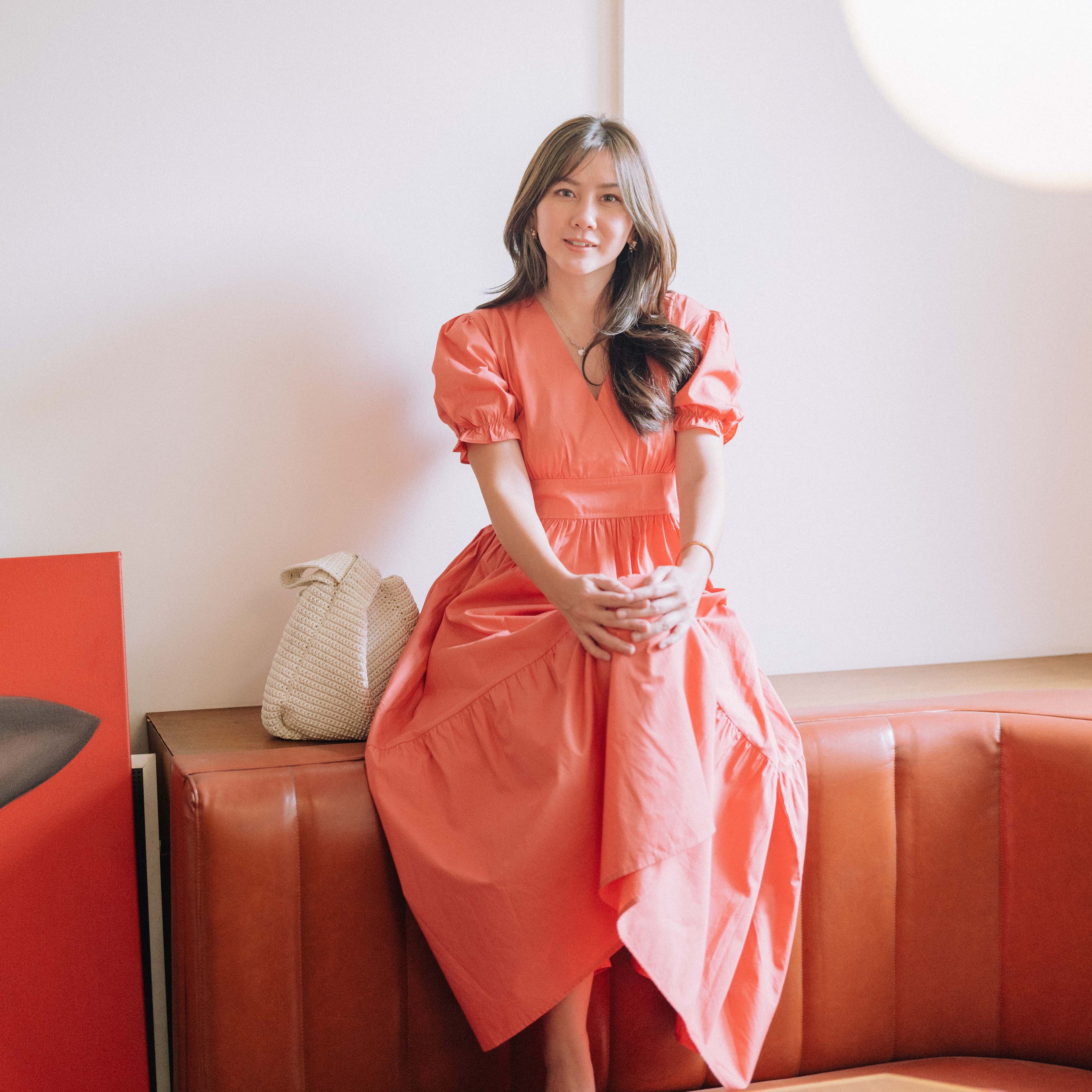 Lolliestory Possy Cotton Midi Dress