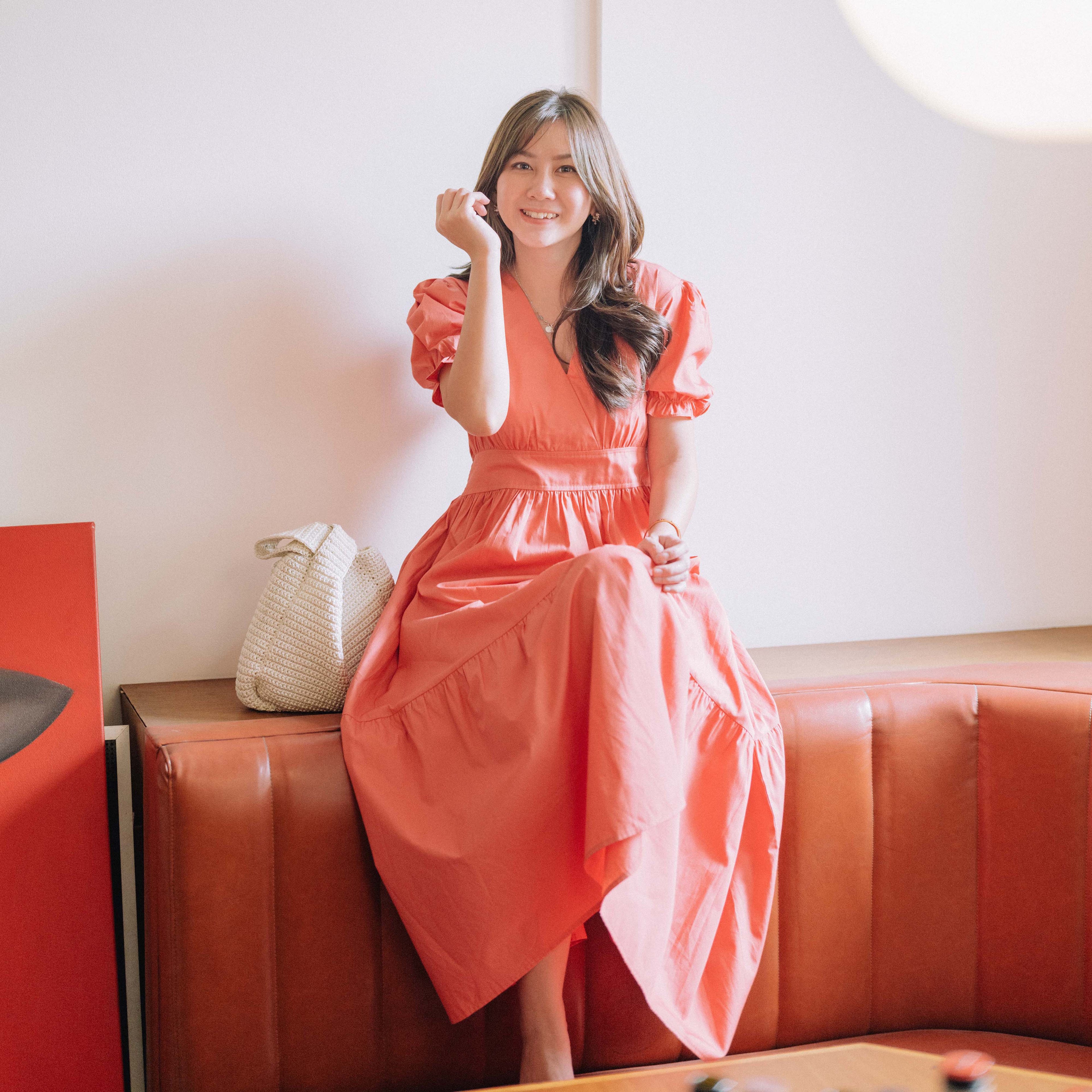 Lolliestory Possy Cotton Midi Dress
