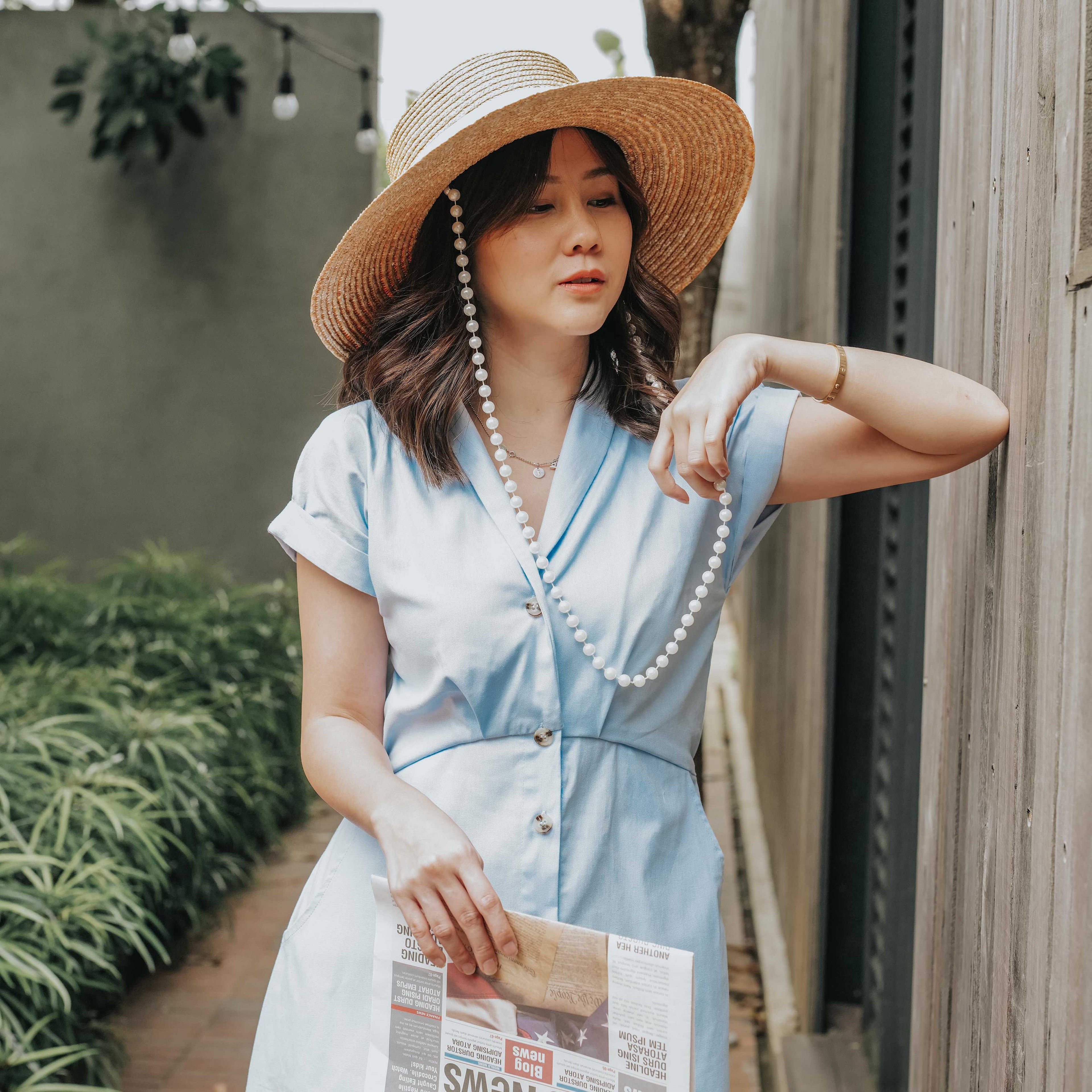 Lolliestory Leah Cotton Midi Dress - Lolliestory