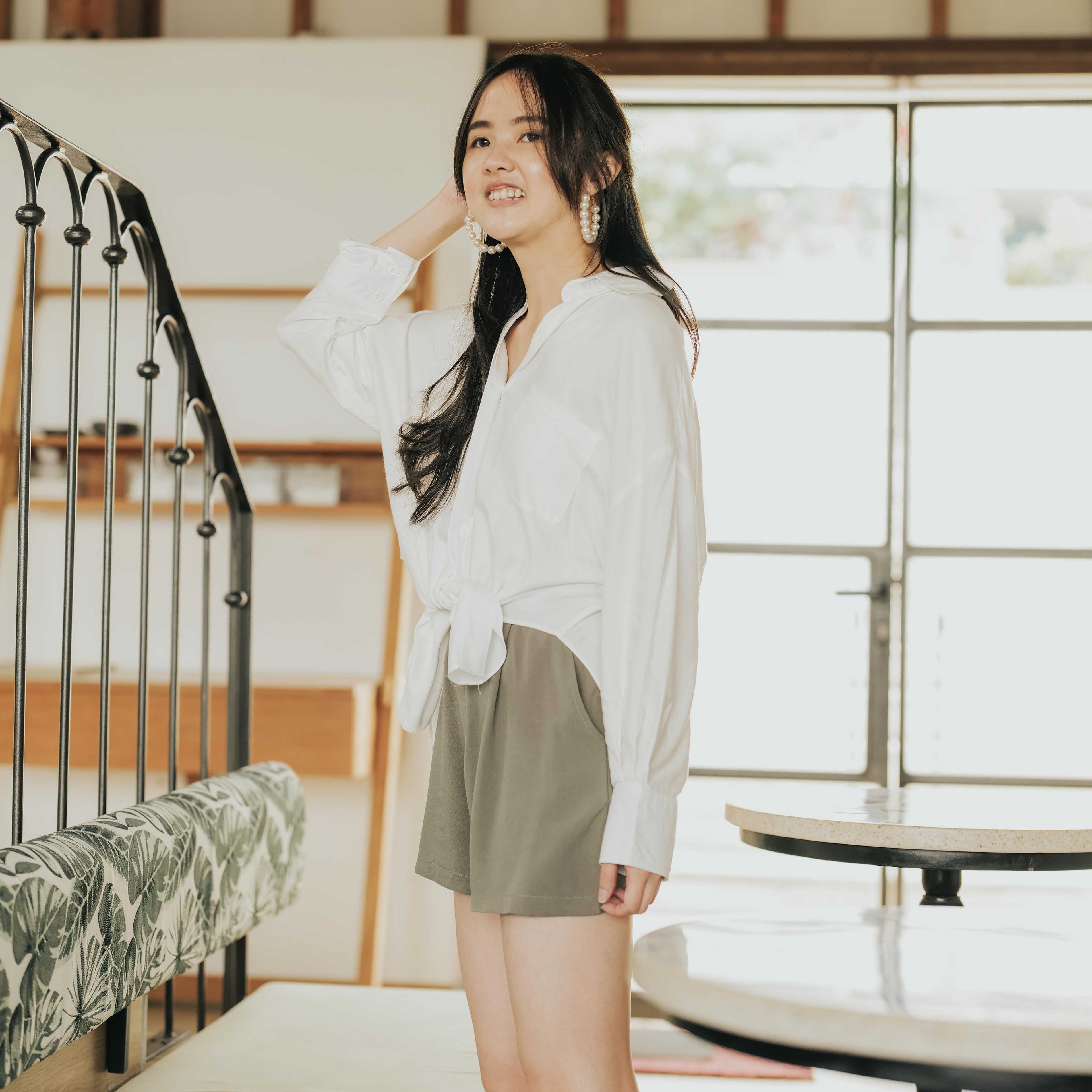 Lolliestory Tarryn Simple Loose Shirt - Lolliestory