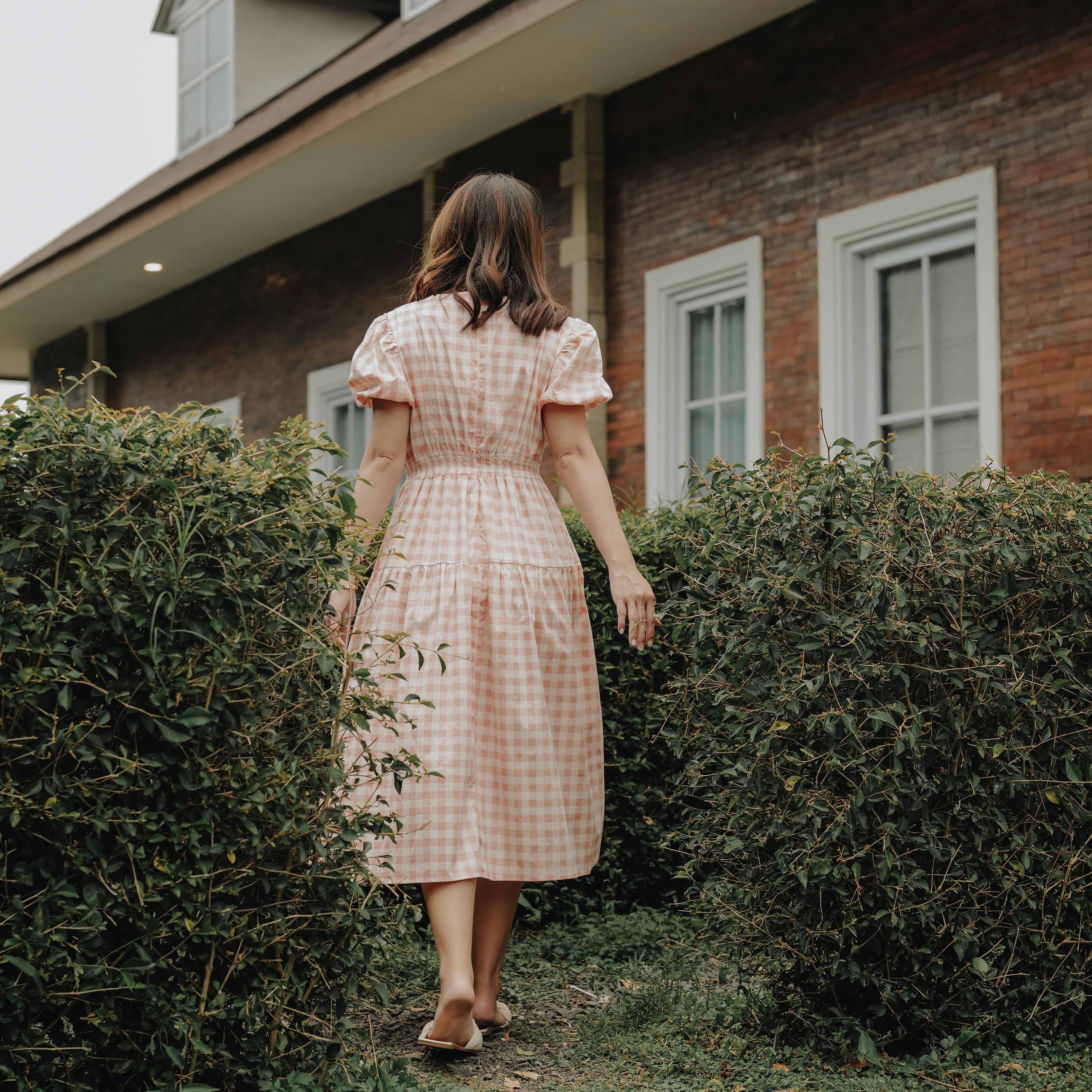 Lolliestory Arietta Cotton Midi Dress - Lolliestory