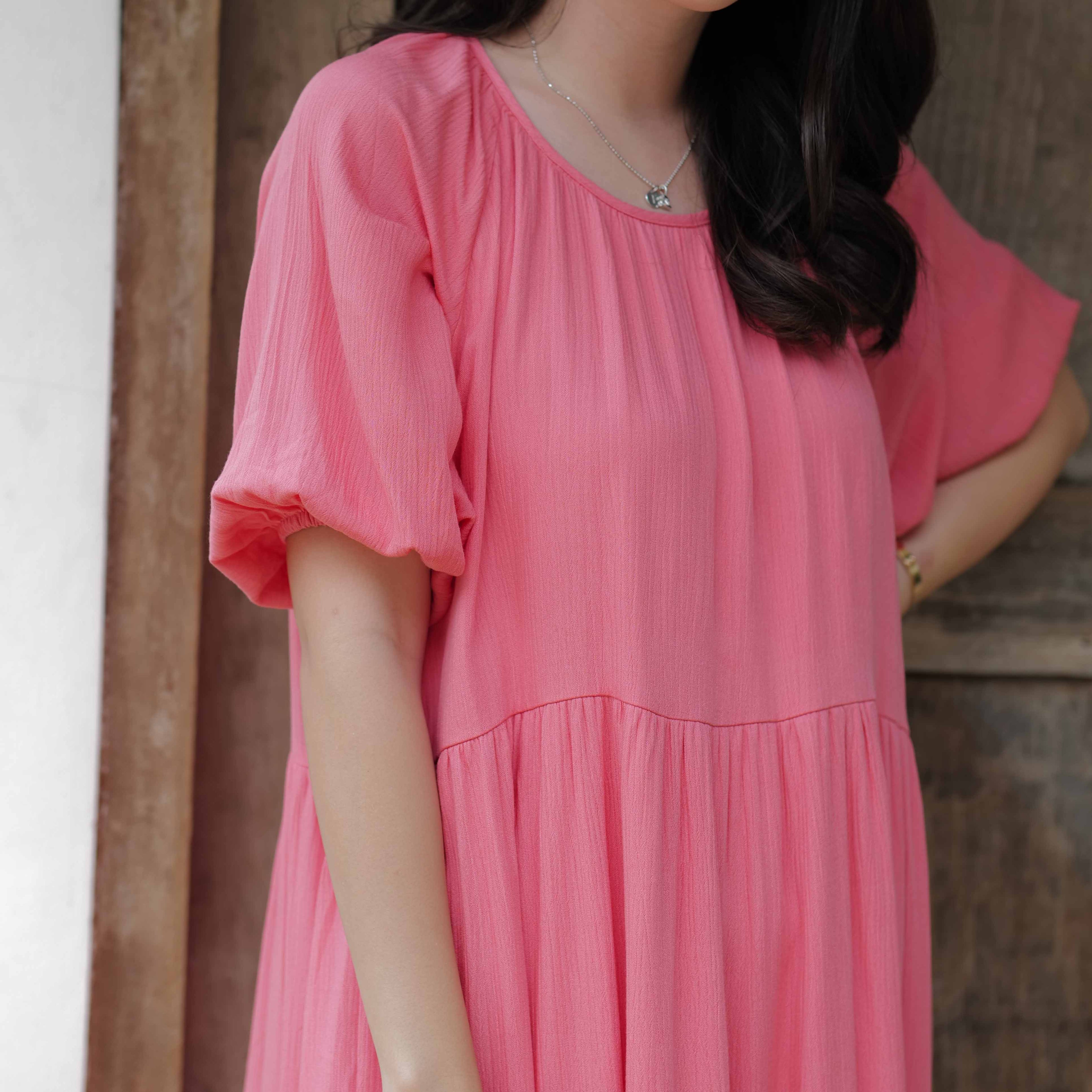 Liora Loose Long Dress - Lolliestory
