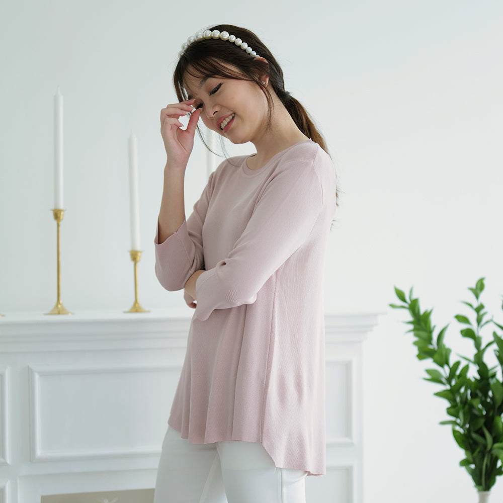 Lamore Simple Knit Top - Lolliestory
