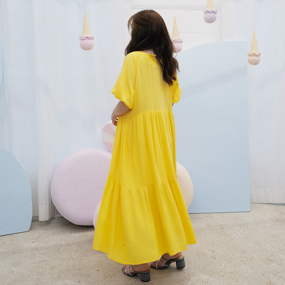 Liora Loose Long Dress - Lolliestory