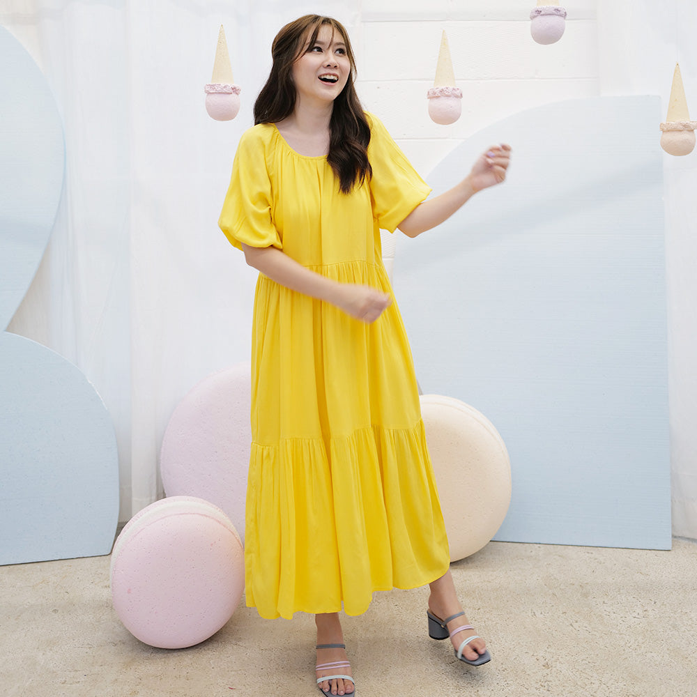 Liora Loose Long Dress - Lolliestory