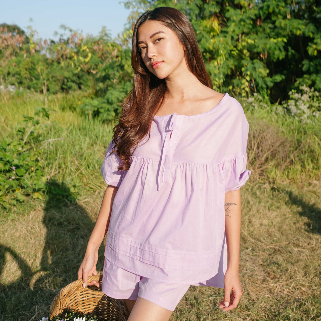 Lolliestory Allison Loose Cotton Sets - Lolliestory