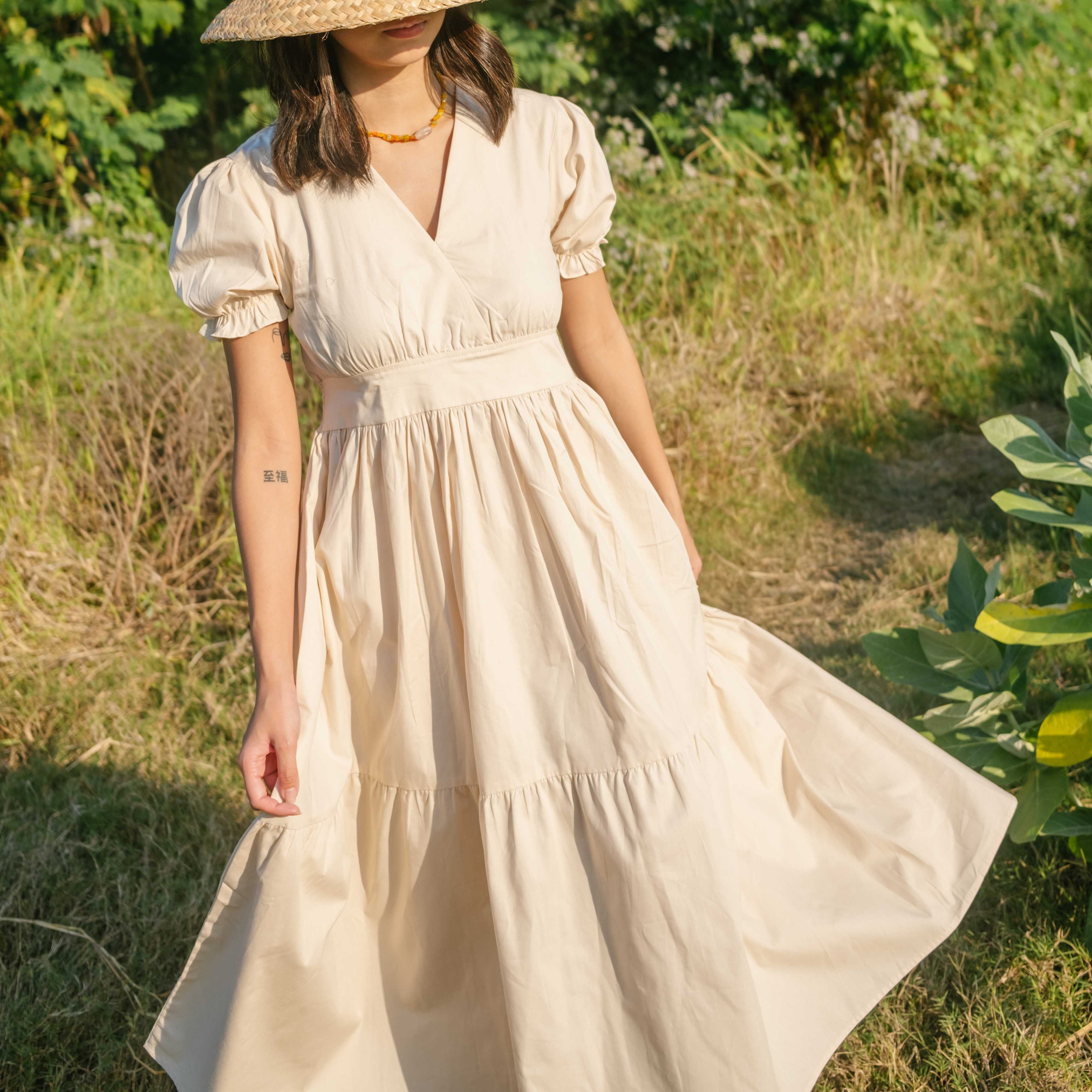 Lolliestory Possy Cotton Midi Dress