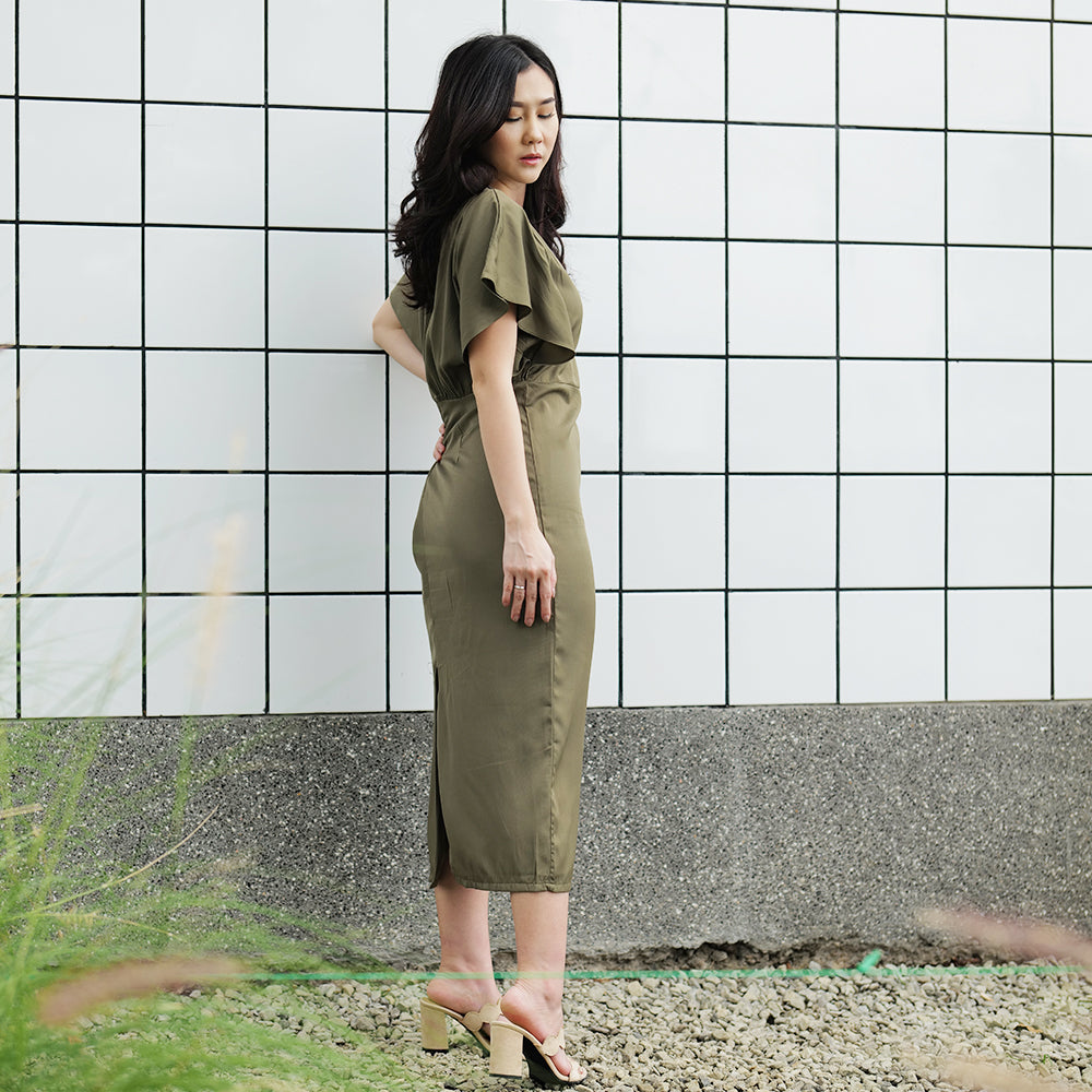 Lolliestory Marietta Midi Dress - Lolliestory