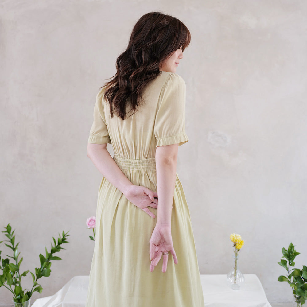 Mayo Simple Midi Dress - Lolliestory