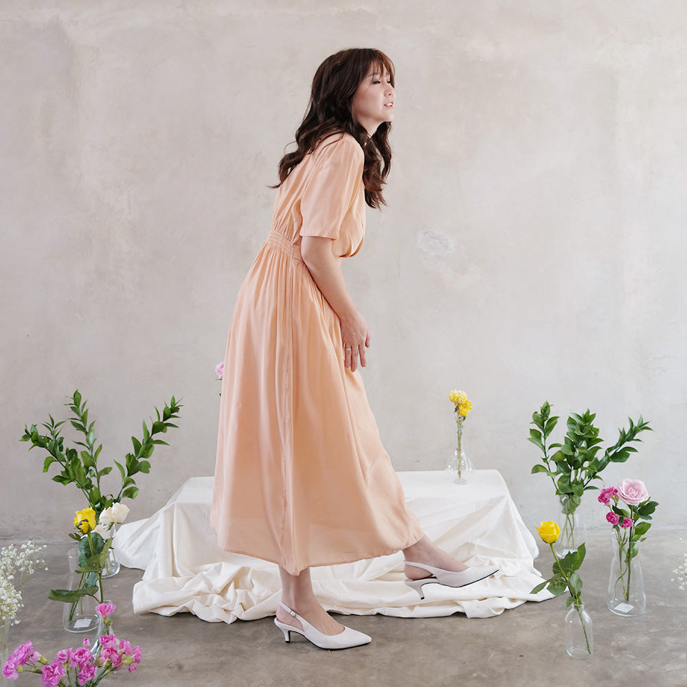 Mayo Simple Midi Dress - Lolliestory