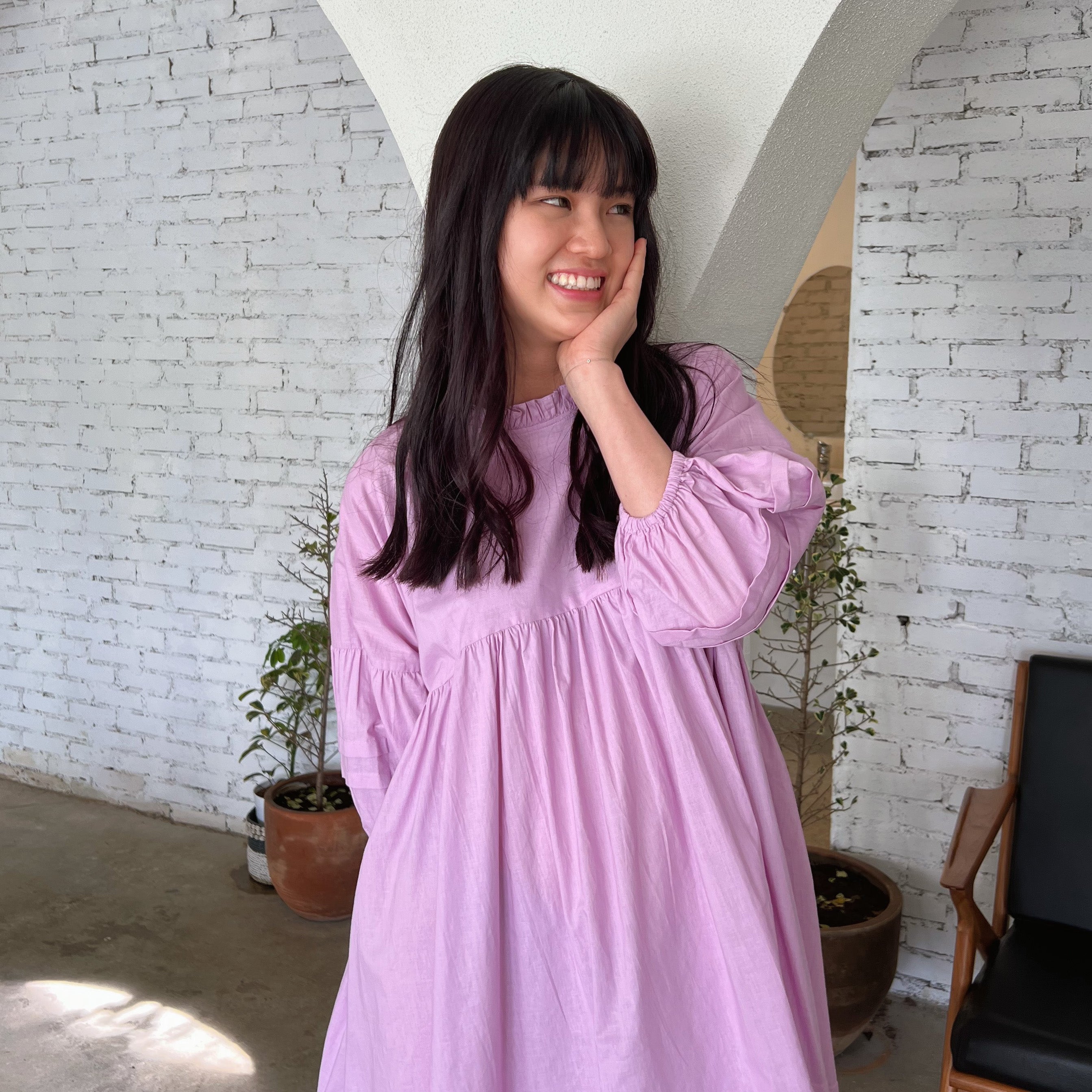 Lolliestory Orca Loose Cotton Dress