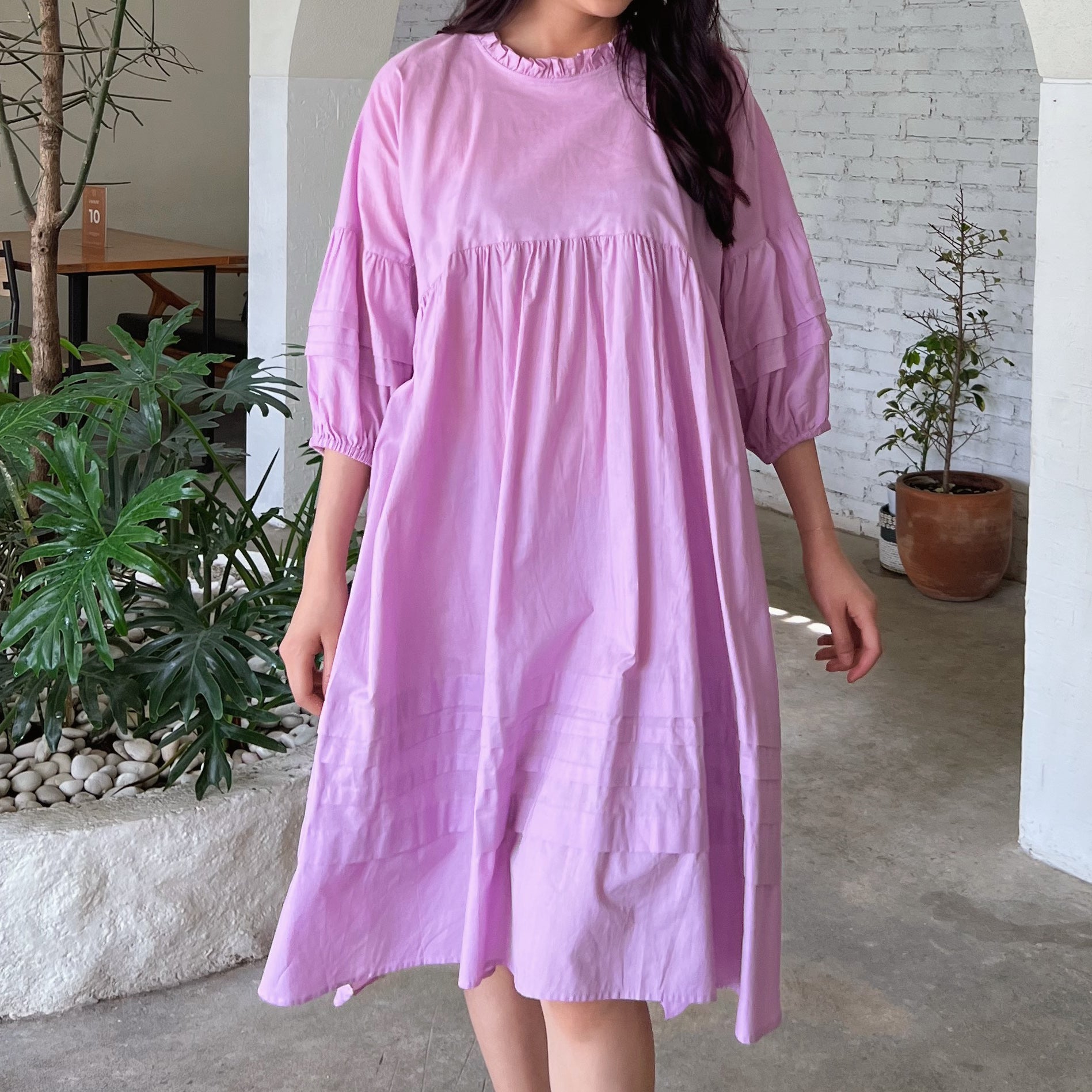 Lolliestory Orca Loose Cotton Dress