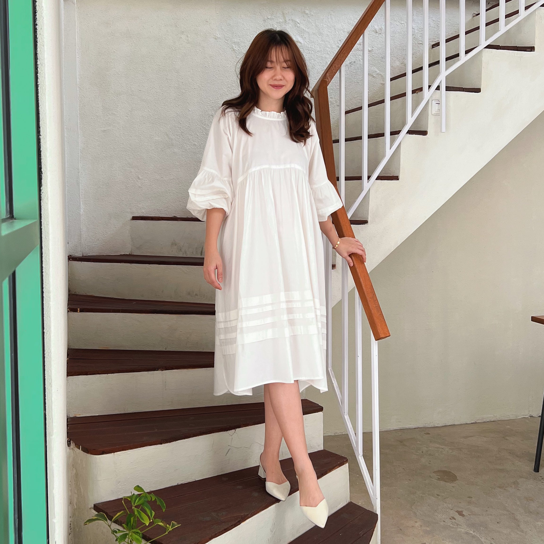 Lolliestory Orca Loose Cotton Dress