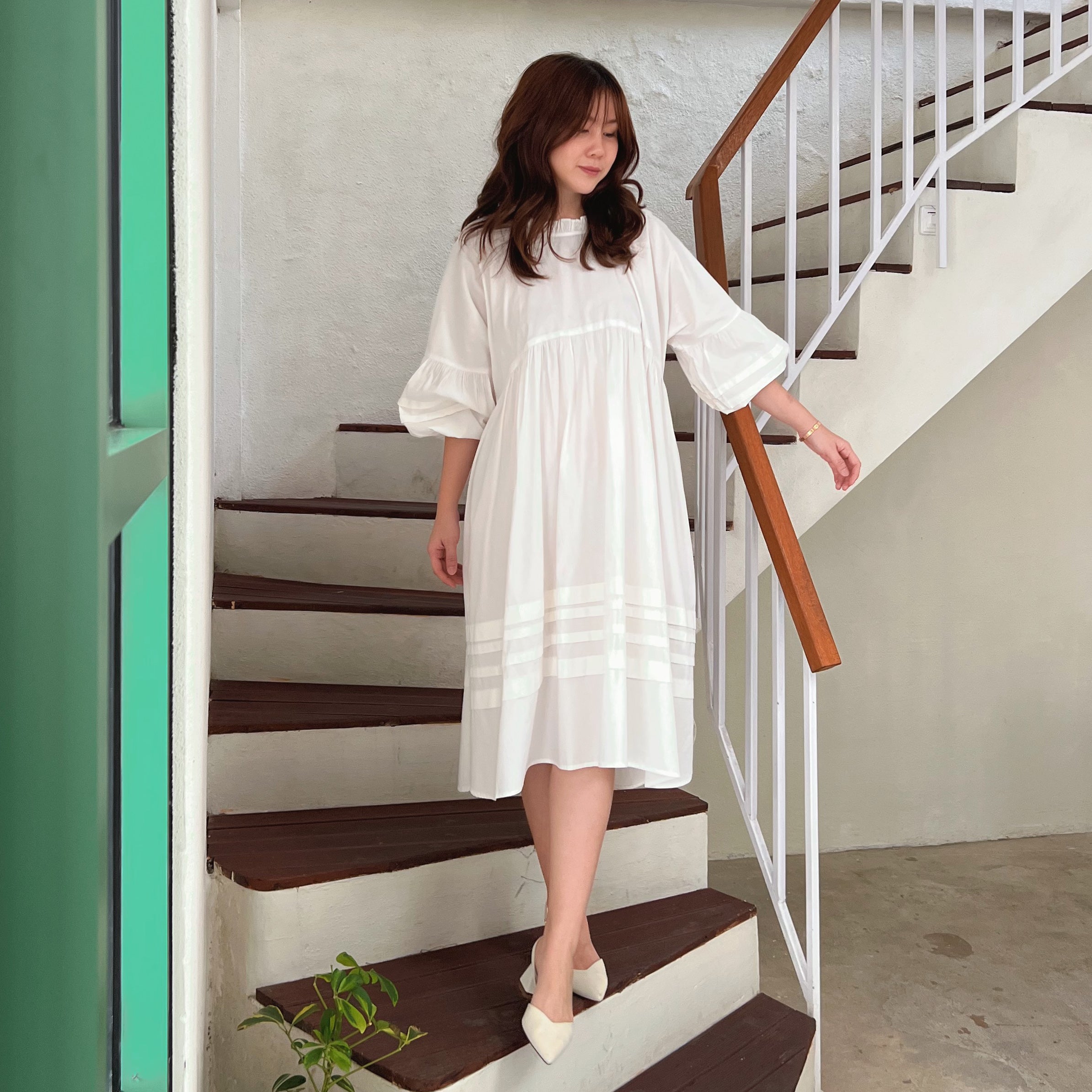 Lolliestory Orca Loose Cotton Dress