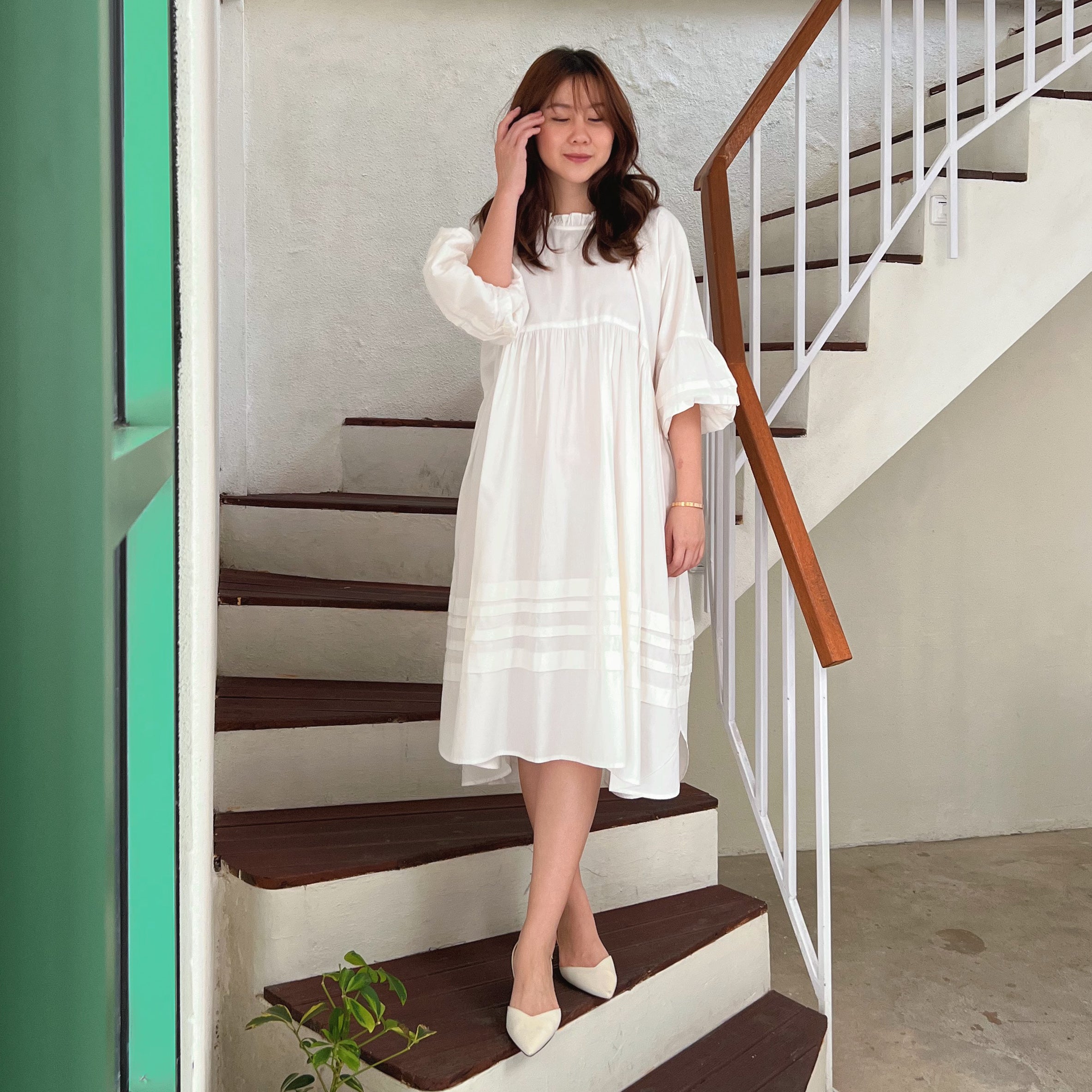 Lolliestory Orca Loose Cotton Dress