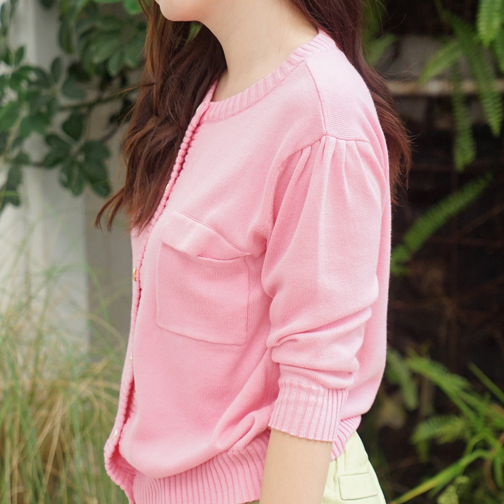 Lolliestory Pearce Long-sleeve Knit Cardi - Lolliestory