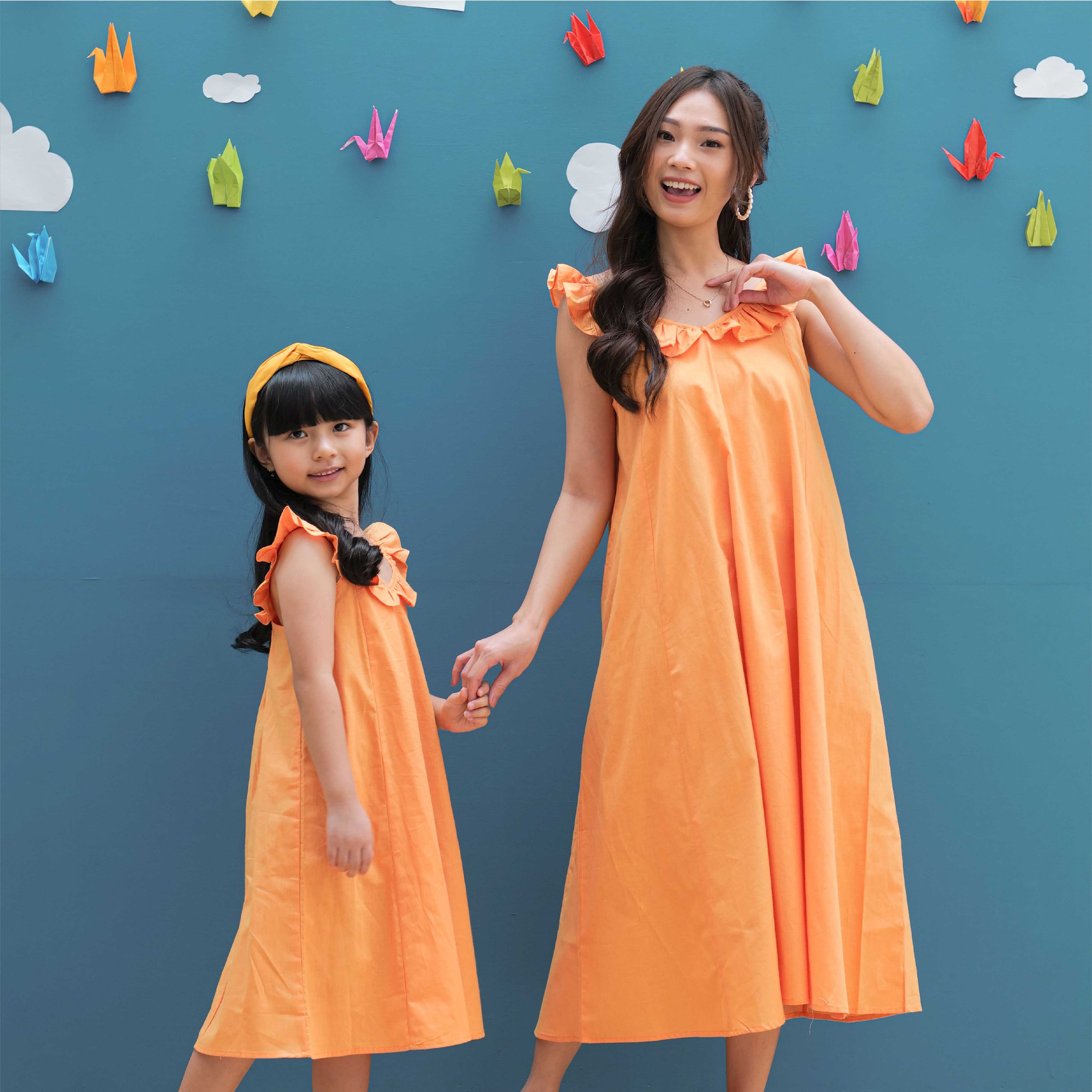 Lolliestory Russell Cotton Midi Dress
