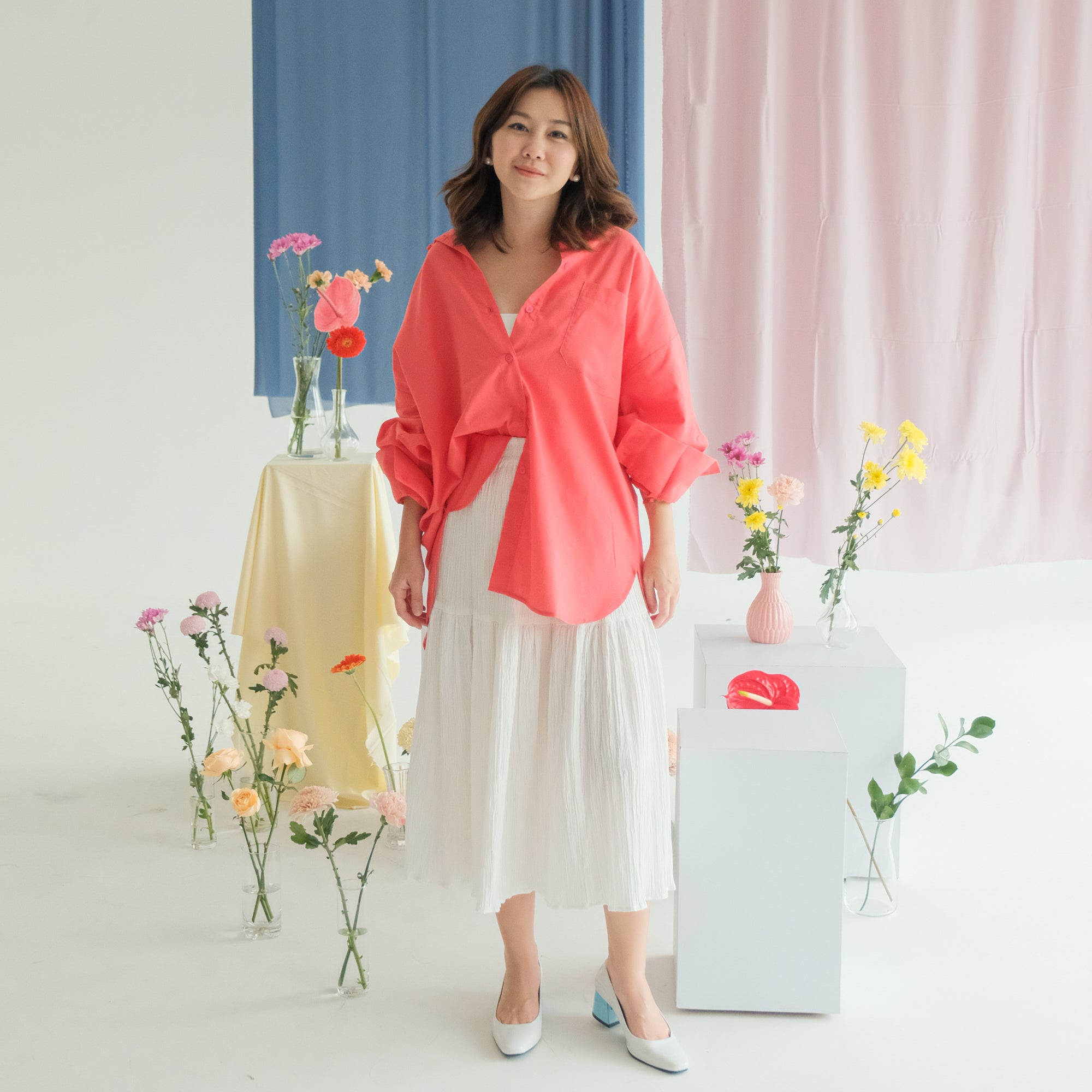 Lolliestory Paula Simple Loose Shirt