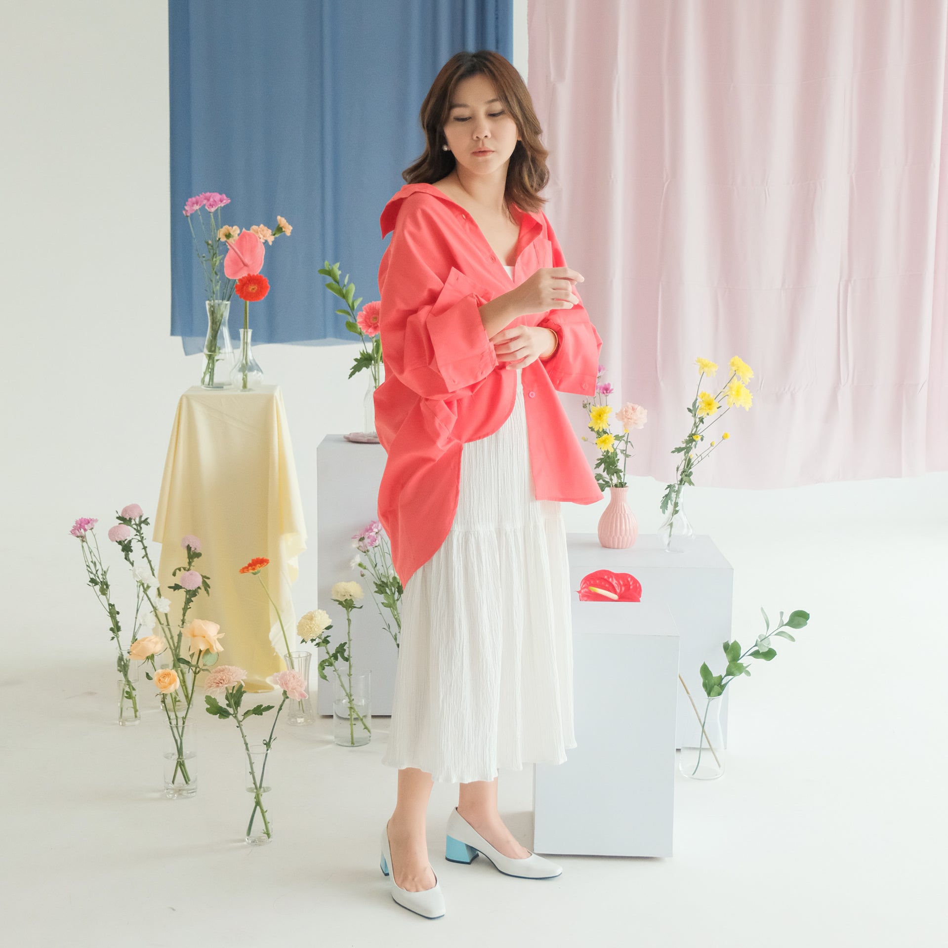 Lolliestory Paula Simple Loose Shirt