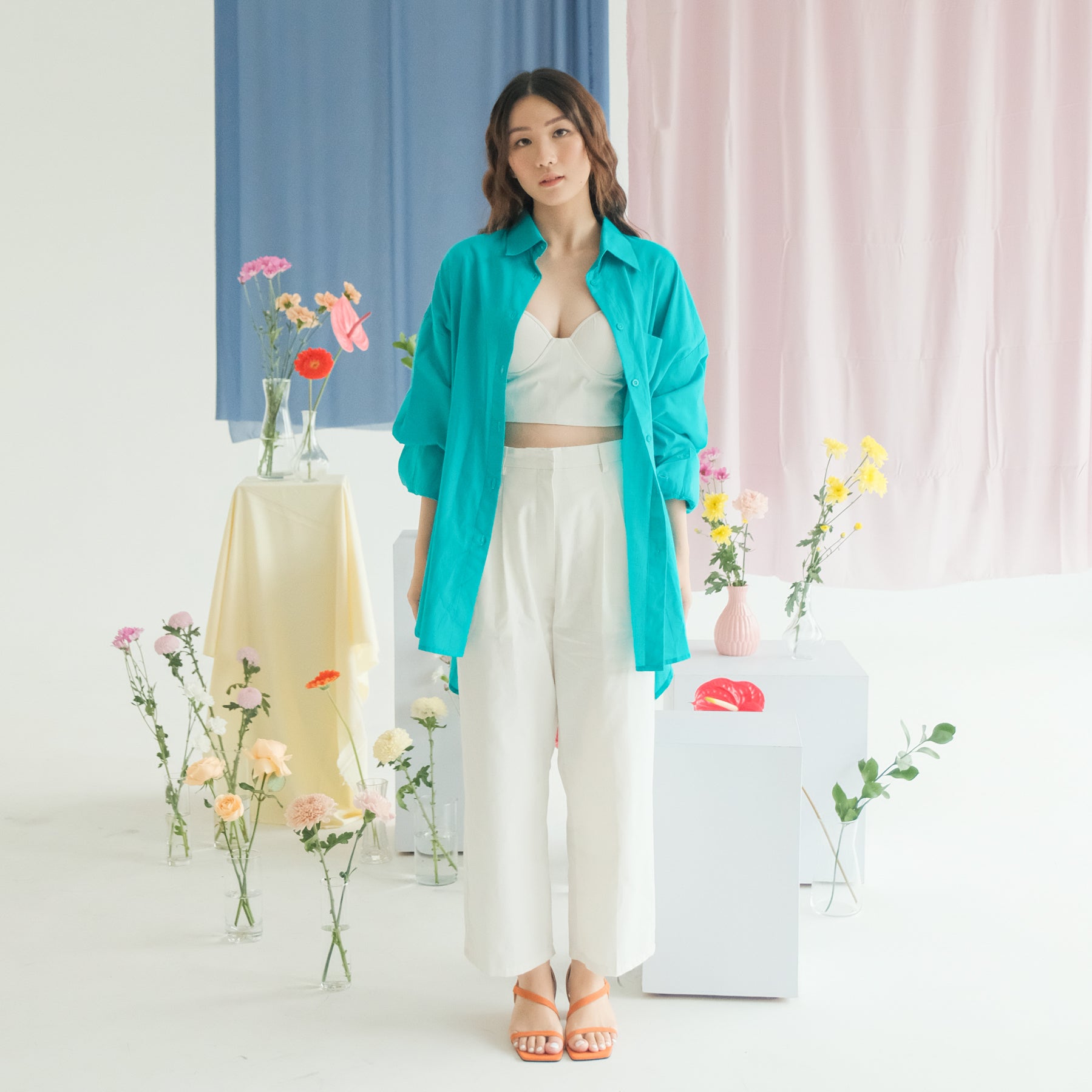 Lolliestory Paula Simple Loose Shirt