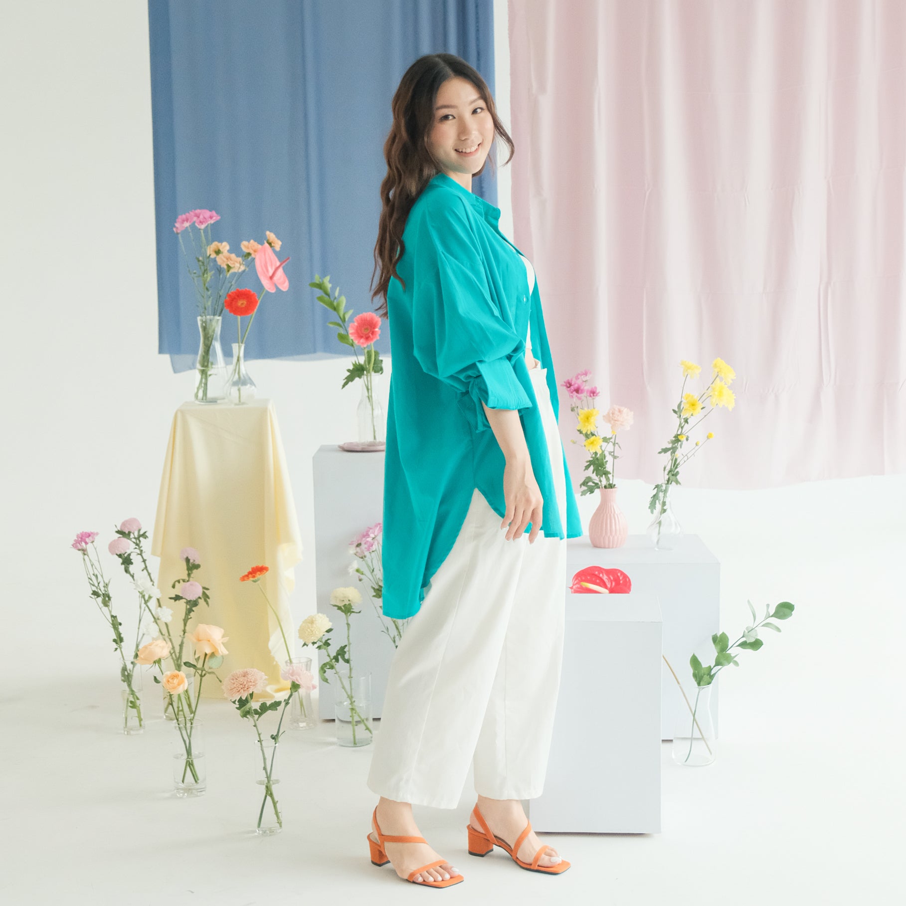 Lolliestory Paula Simple Loose Shirt