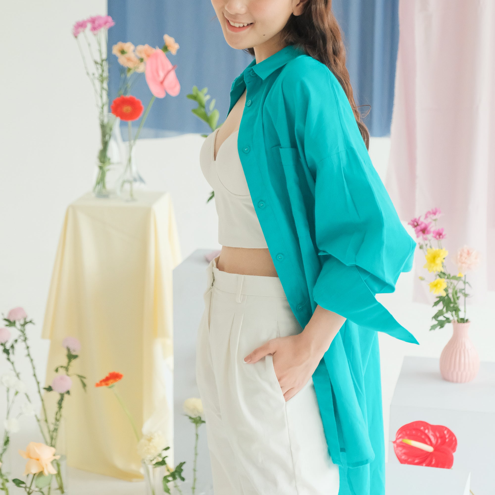 Lolliestory Paula Simple Loose Shirt
