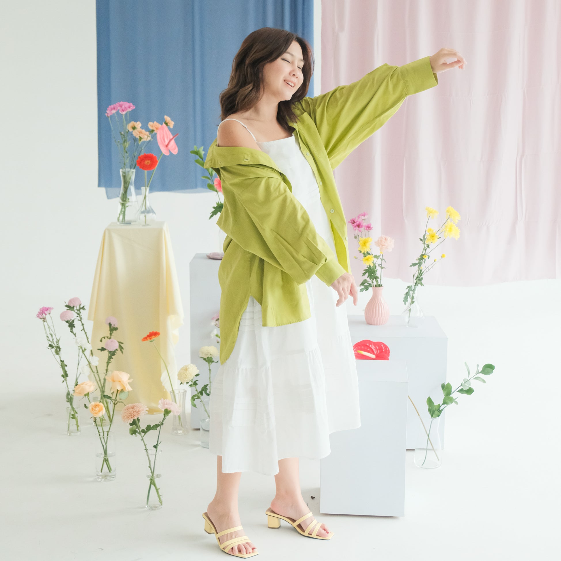 Lolliestory Paula Simple Loose Shirt
