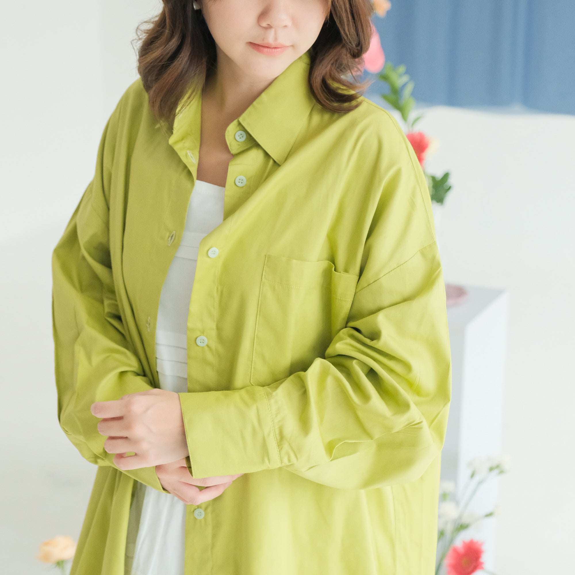 Lolliestory Paula Simple Loose Shirt