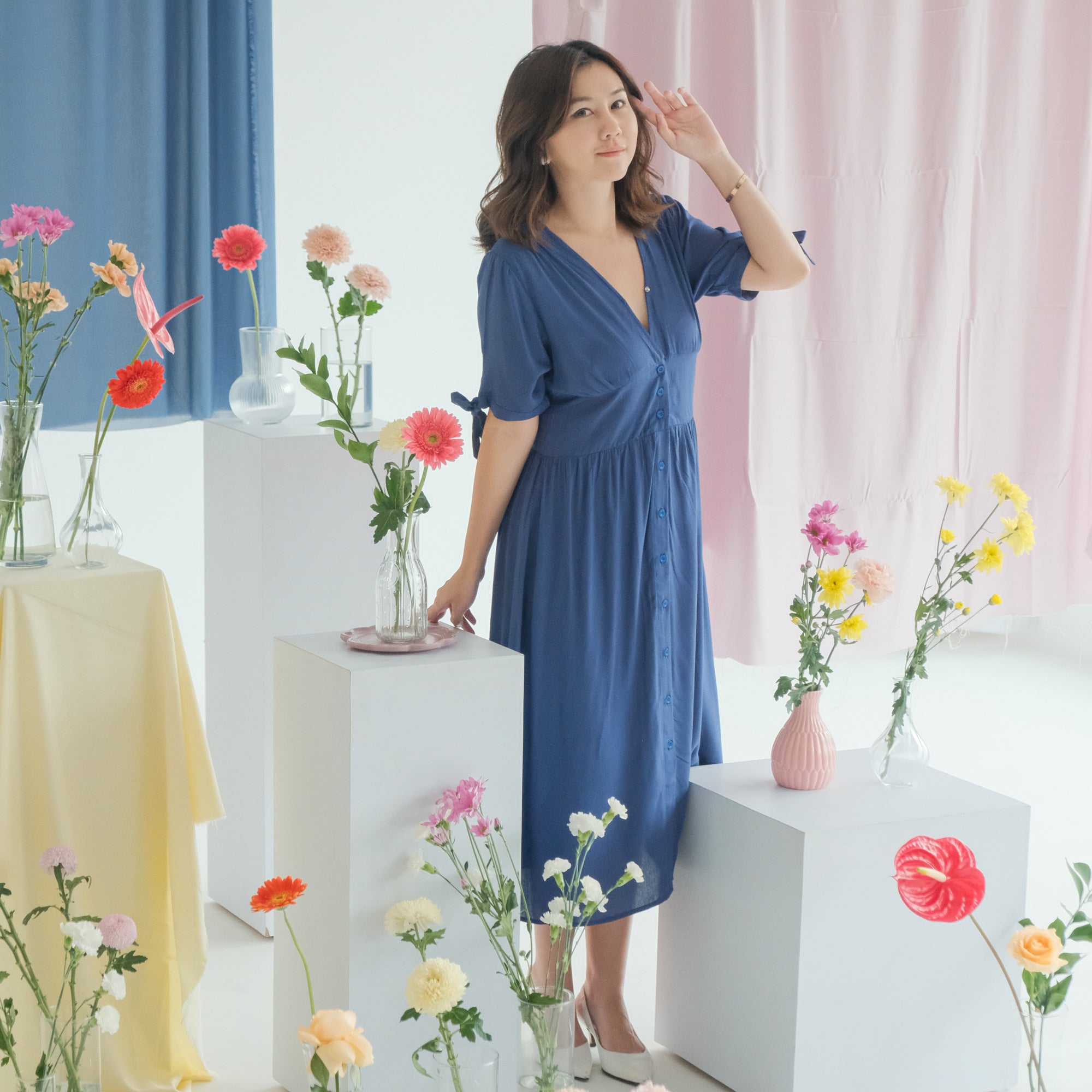 Lolliestory Savoury Midi Dress