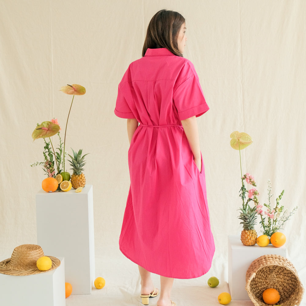 Lolliestory Willis Cotton Midi Dress