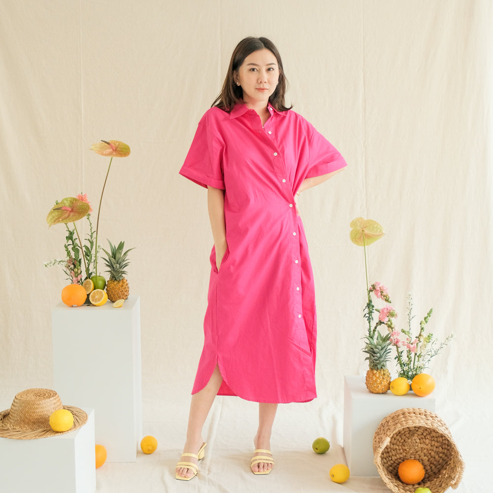 Lolliestory Willis Cotton Midi Dress