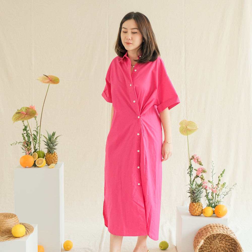 Lolliestory Willis Cotton Midi Dress