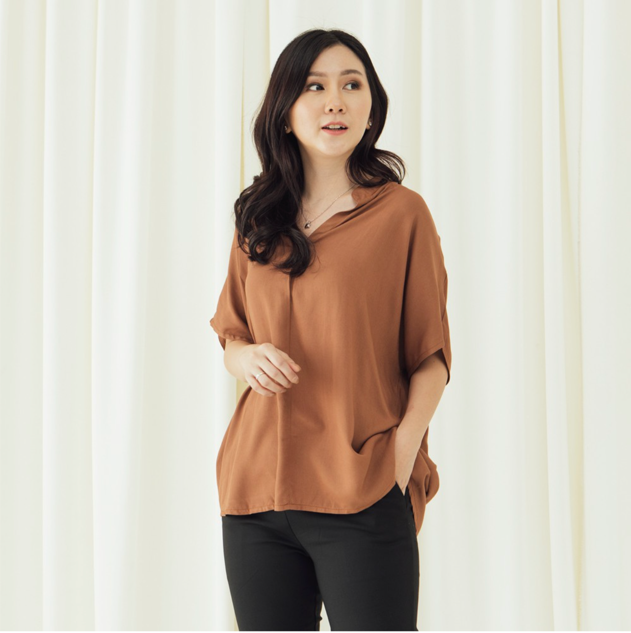 Tania Simple Loose Top - Lolliestory